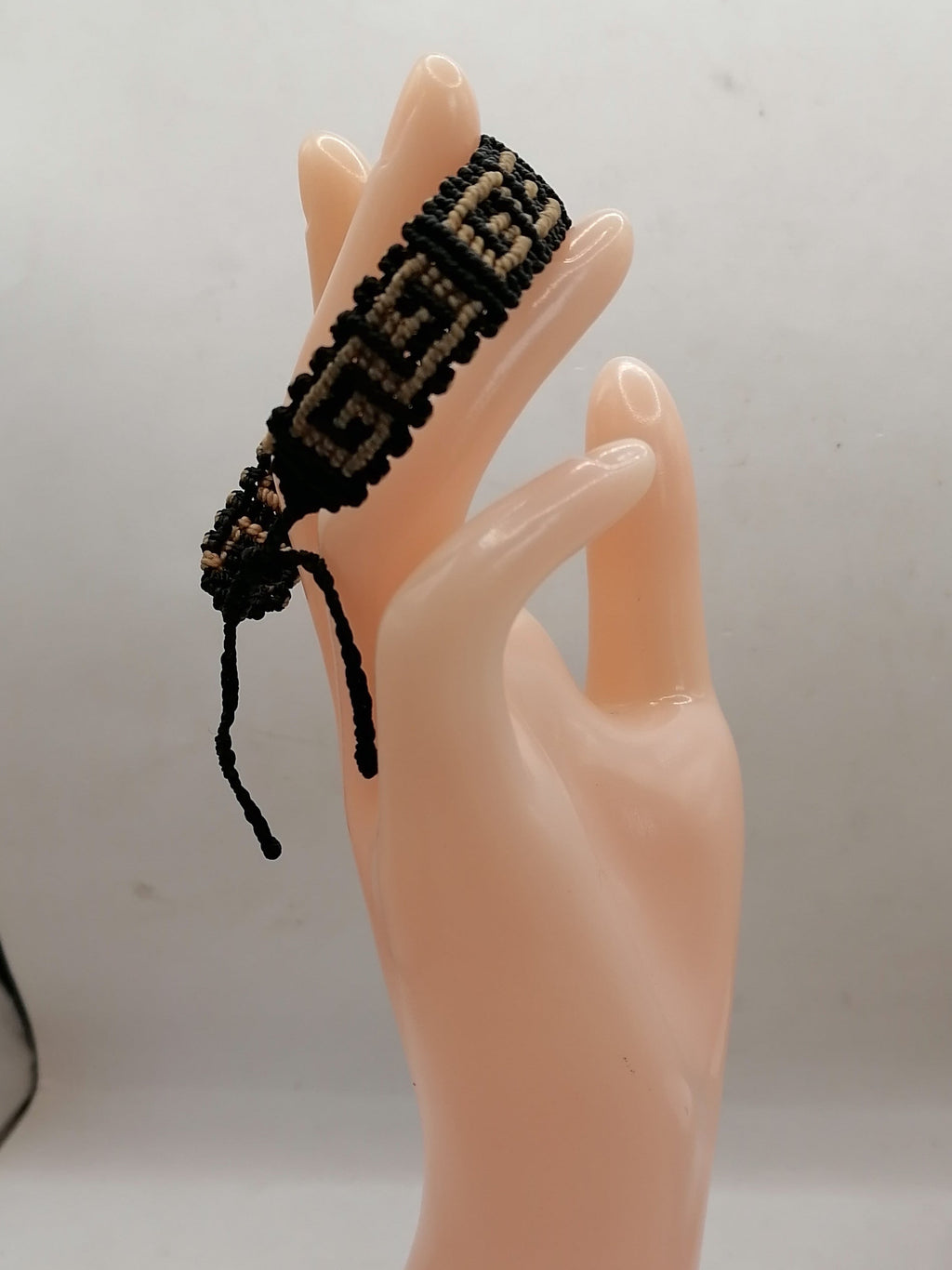 Unisex Bracelet Woven Macrame Thread Peruvian Handicraft Cusco