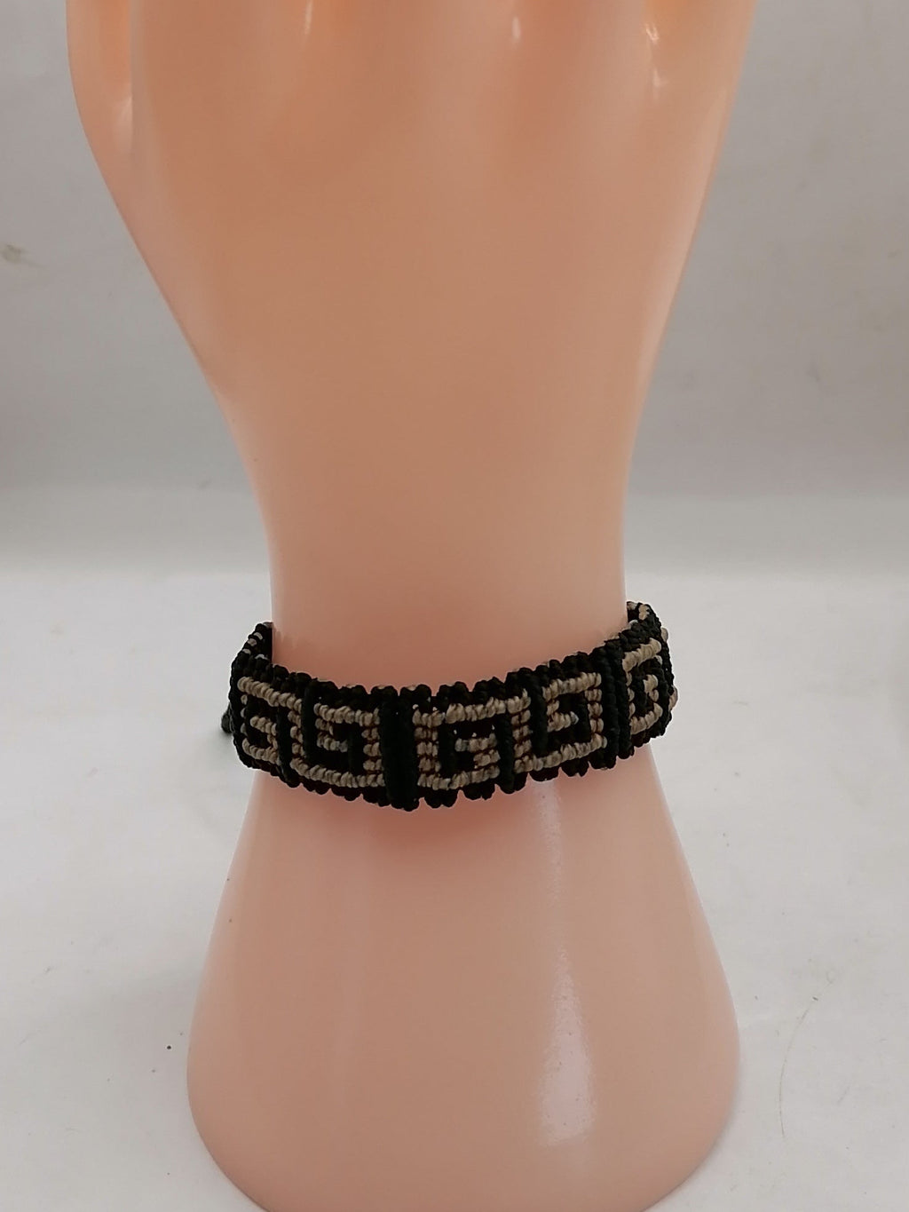 Unisex Bracelet Woven Macrame Thread Peruvian Handicraft Cusco