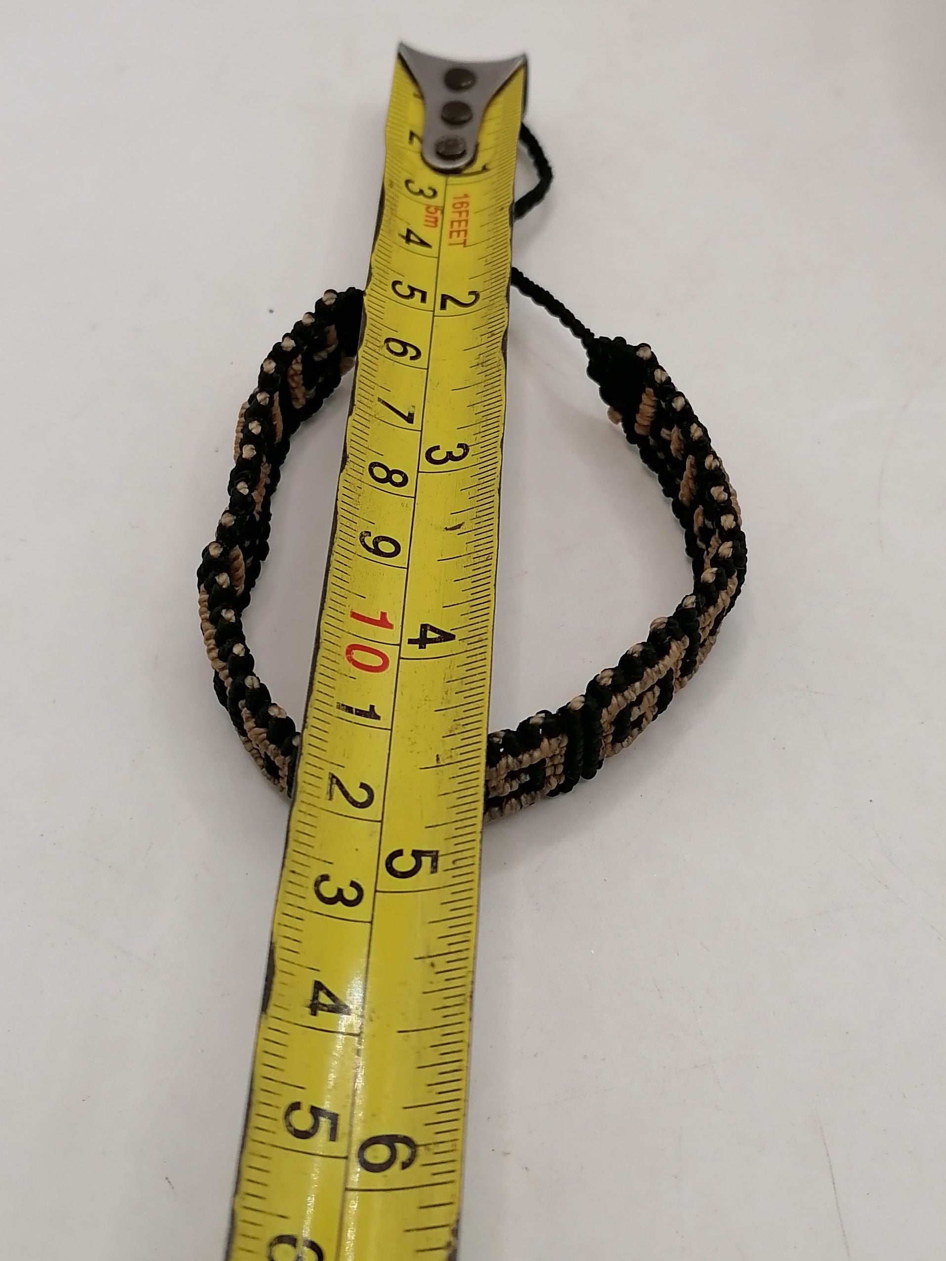 Unisex Bracelet Woven Macrame Thread Peruvian Handicraft Cusco
