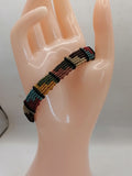 Unisex Bracelet Woven Macrame Thread Peruvian Handicraft Cusco