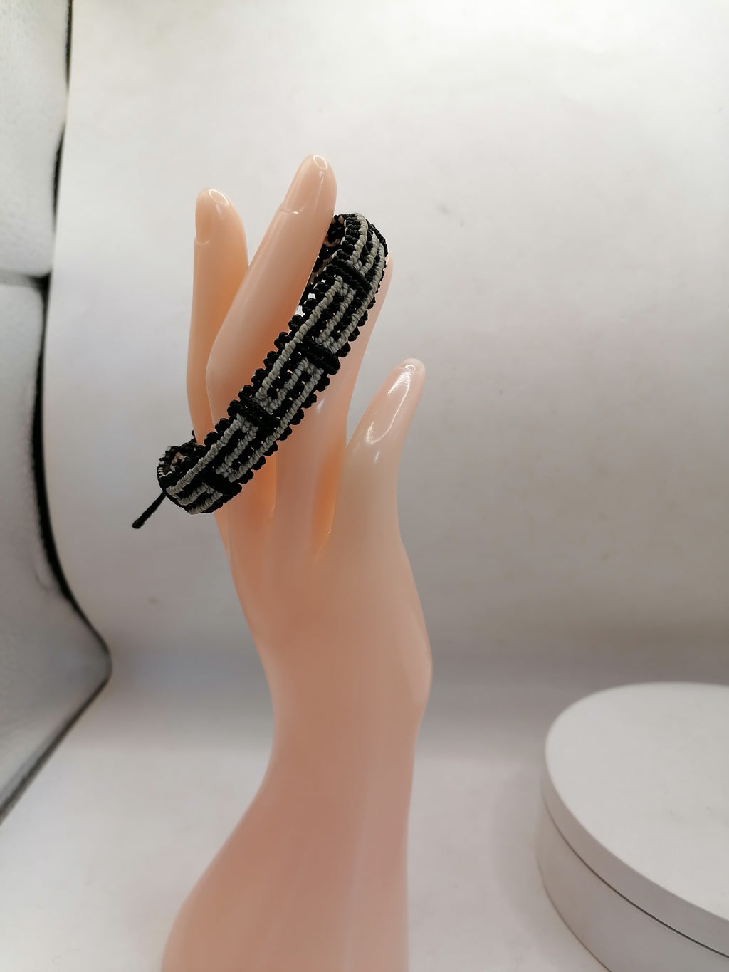 Women's Woven Macrame Thread Bracelet, Peruvian Handicraft, Cusco