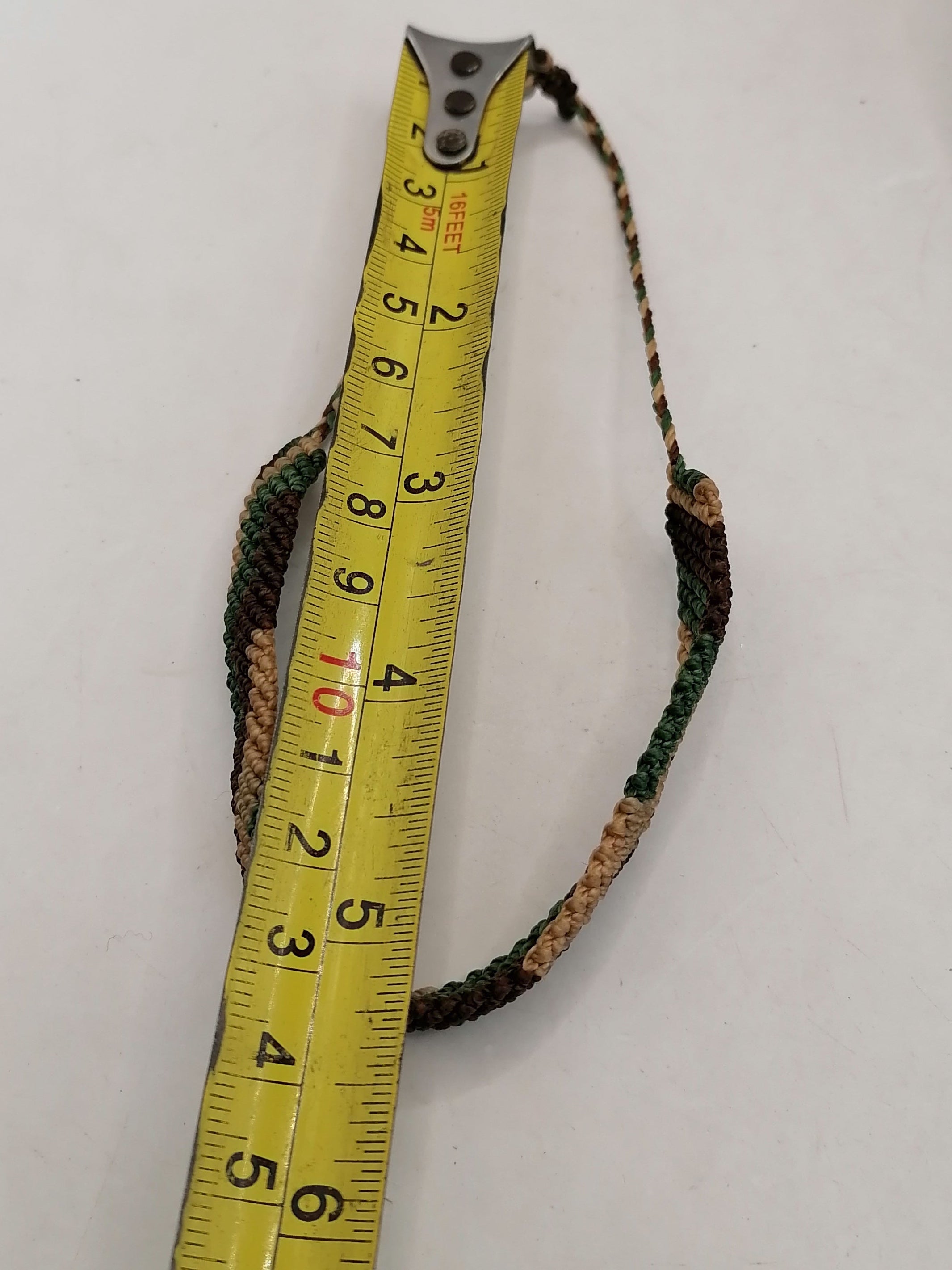 Women's Woven Macrame Thread Bracelet, Peruvian Handicraft, Cusco