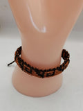 Unisex Woven Macrame Thread Bracelet Handmade Peruvian Craft Cusco