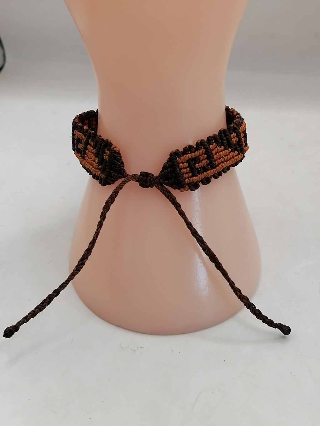 Unisex Woven Macrame Thread Bracelet Handmade Peruvian Craft Cusco
