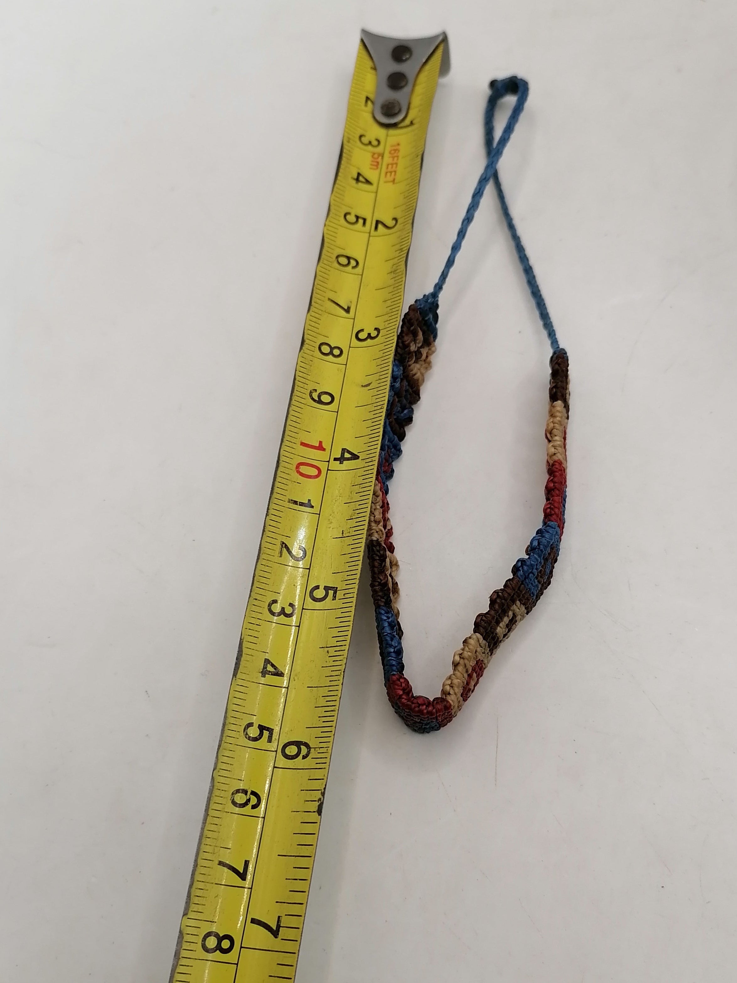 Unisex Bracelet Woven Macrame Thread Peruvian Handicraft Cusco