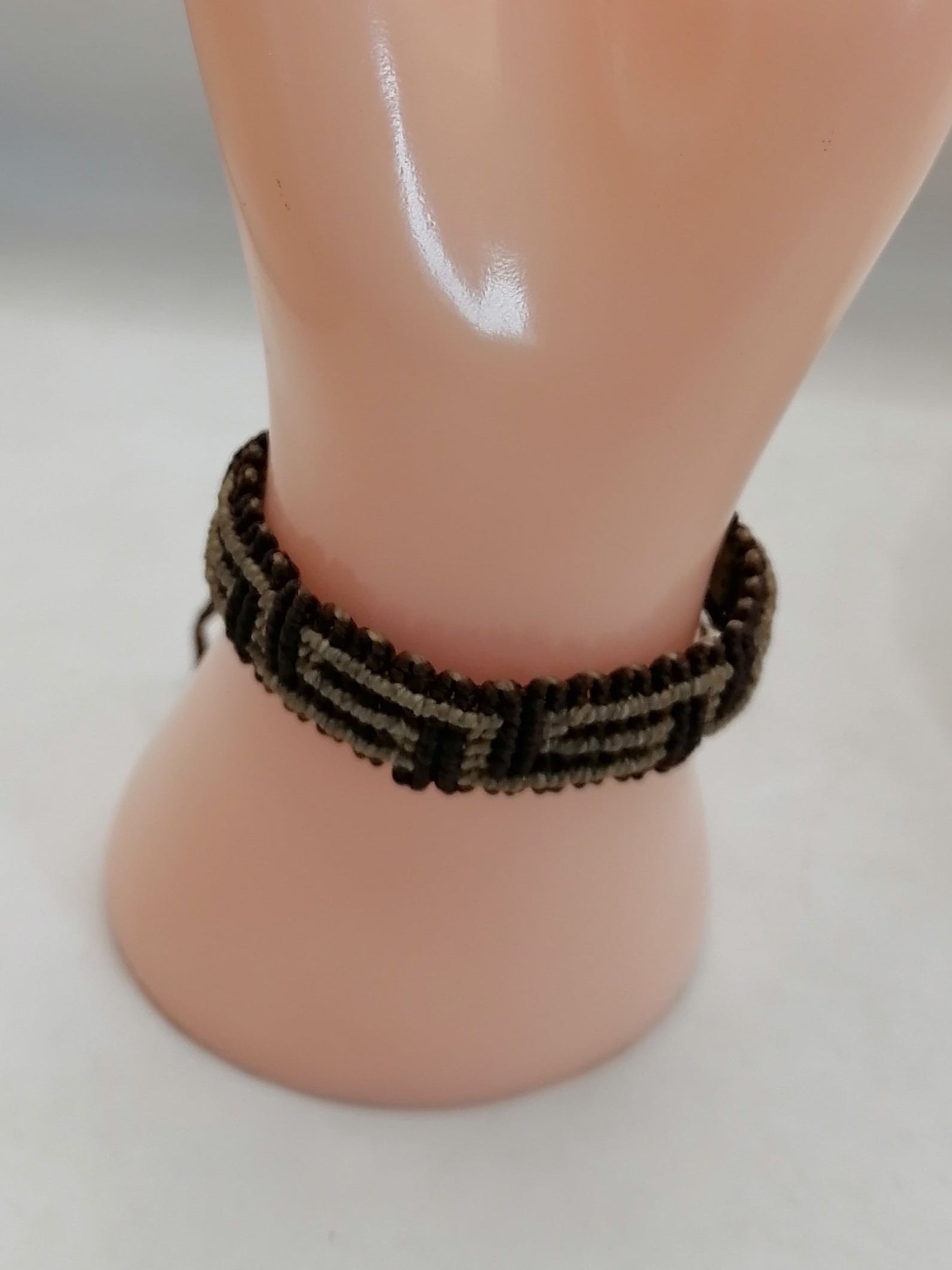 Women's Bracelet Woven Macrame Thread Peruvian Handicraft Cusco