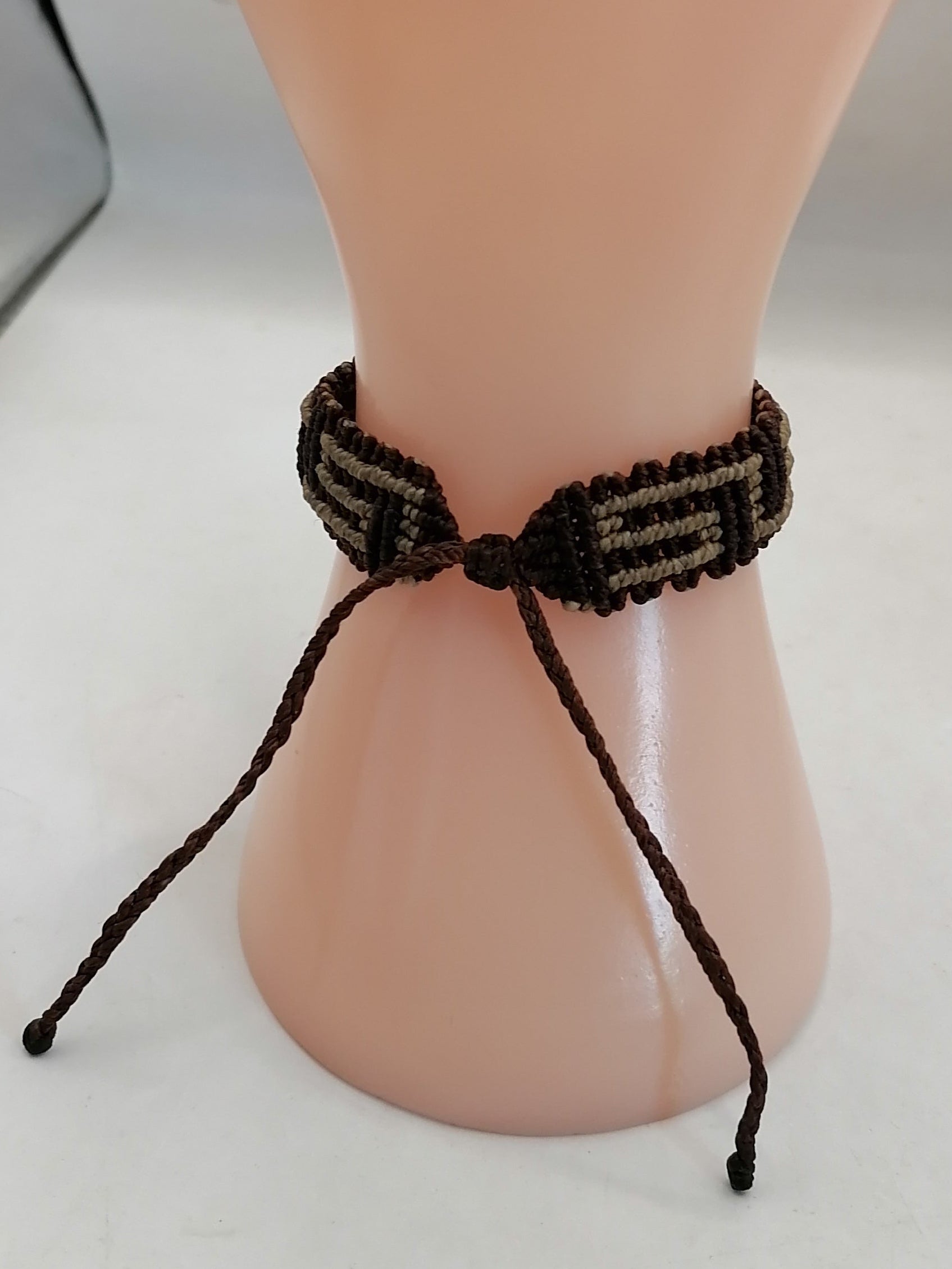 Women's Bracelet Woven Macrame Thread Peruvian Handicraft Cusco
