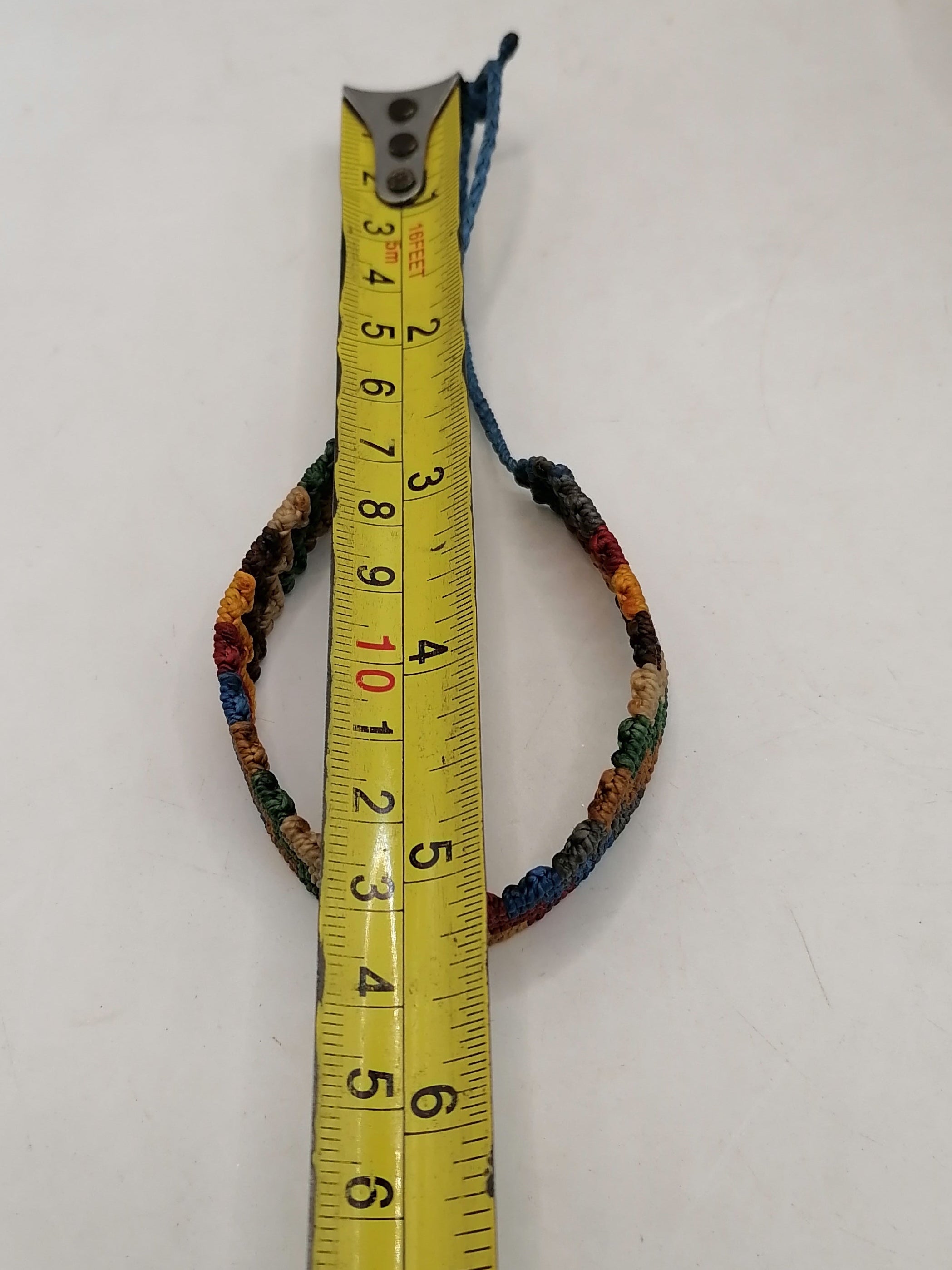 Unisex Bracelet Woven Macrame Thread Geometric DesignS