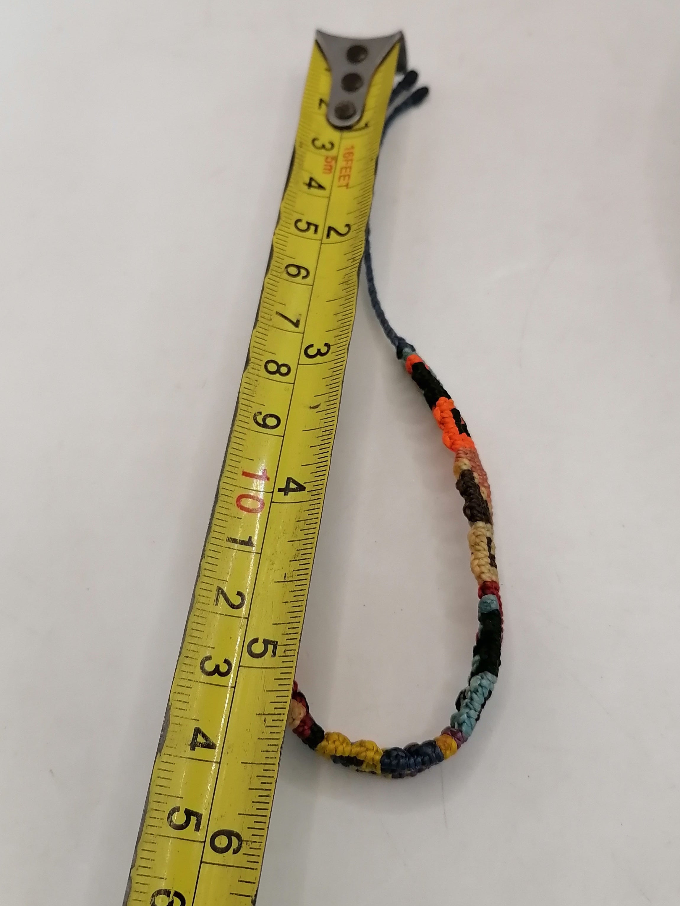 Unisex Bracelet Woven Macrame Thread Peruvian Handicraft Cusco