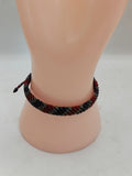 Unisex Bracelet Woven Macrame Thread Patterns