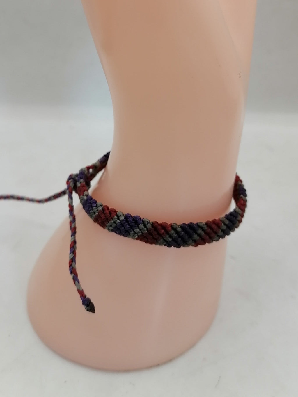 Unisex Bracelet Woven Macrame Thread Patterns