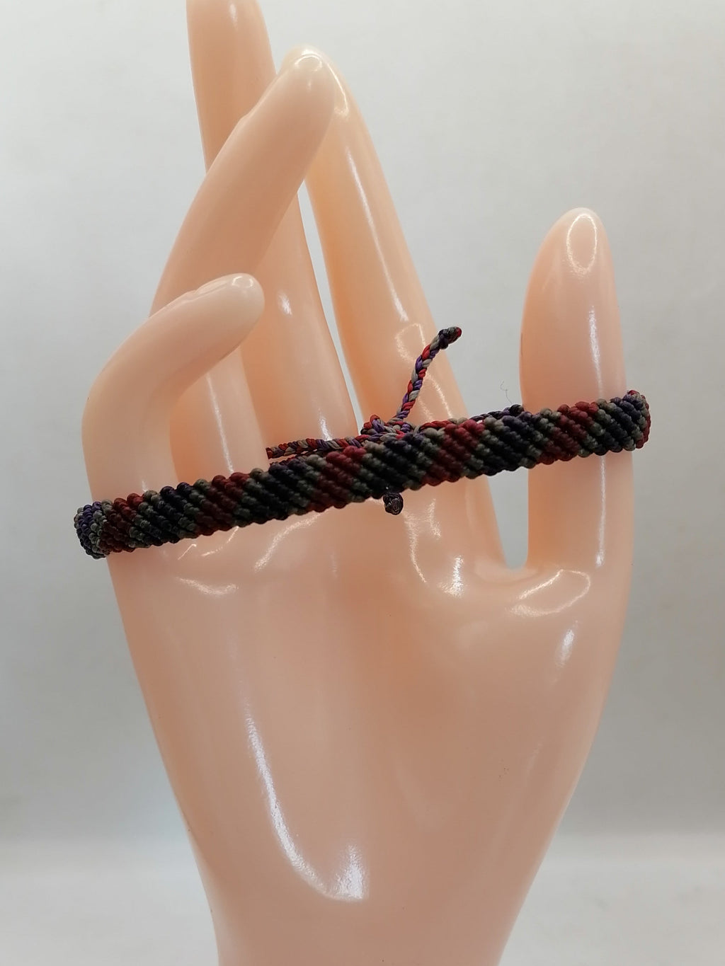 Unisex Bracelet Woven Macrame Thread Patterns