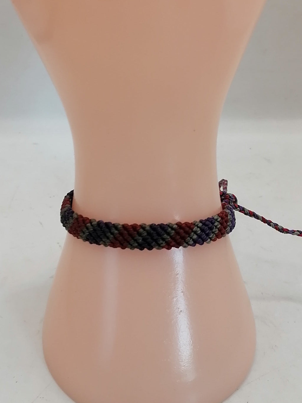 Unisex Bracelet Woven Macrame Thread Patterns