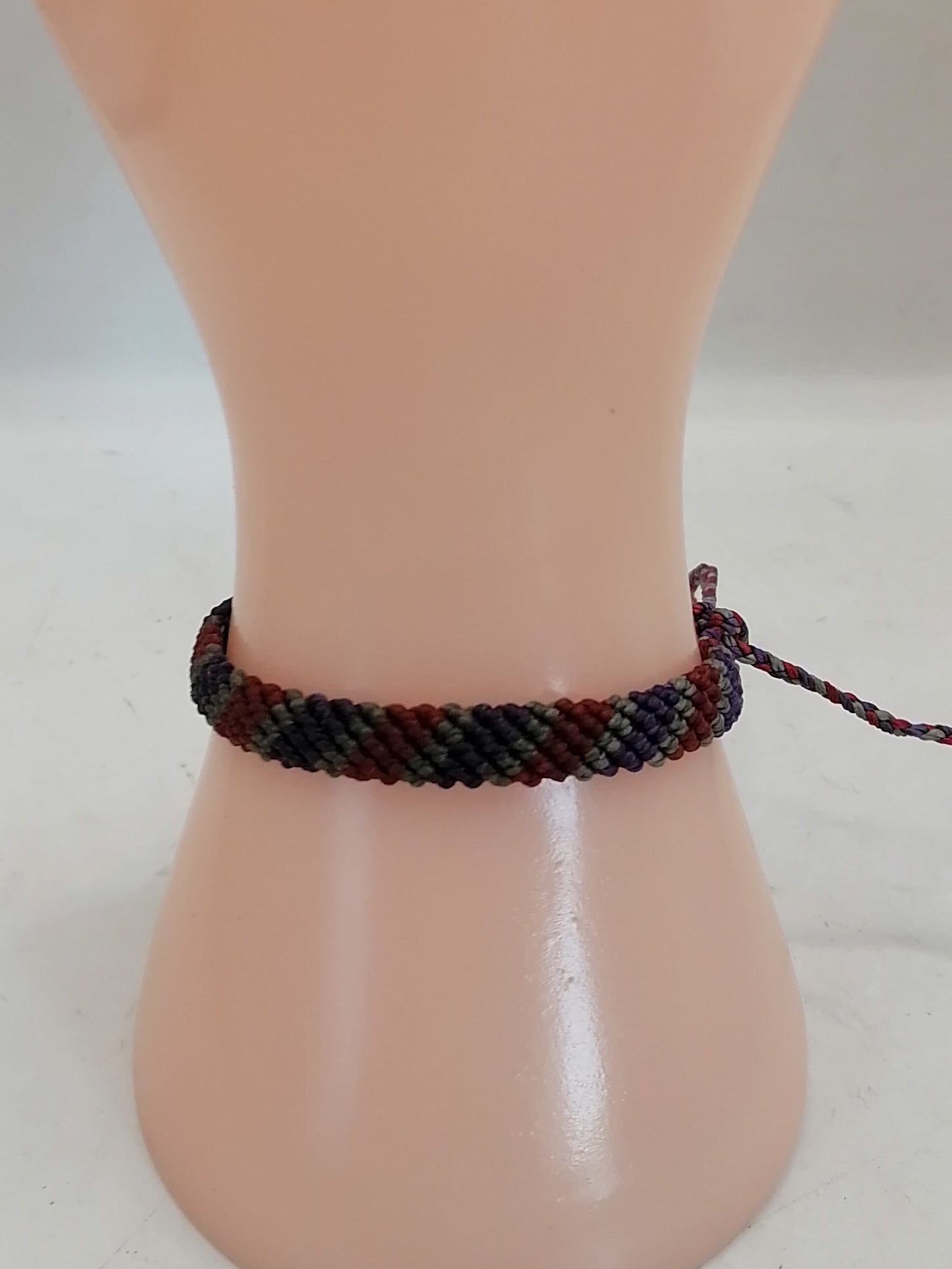 Unisex Bracelet Woven Macrame Thread Patterns
