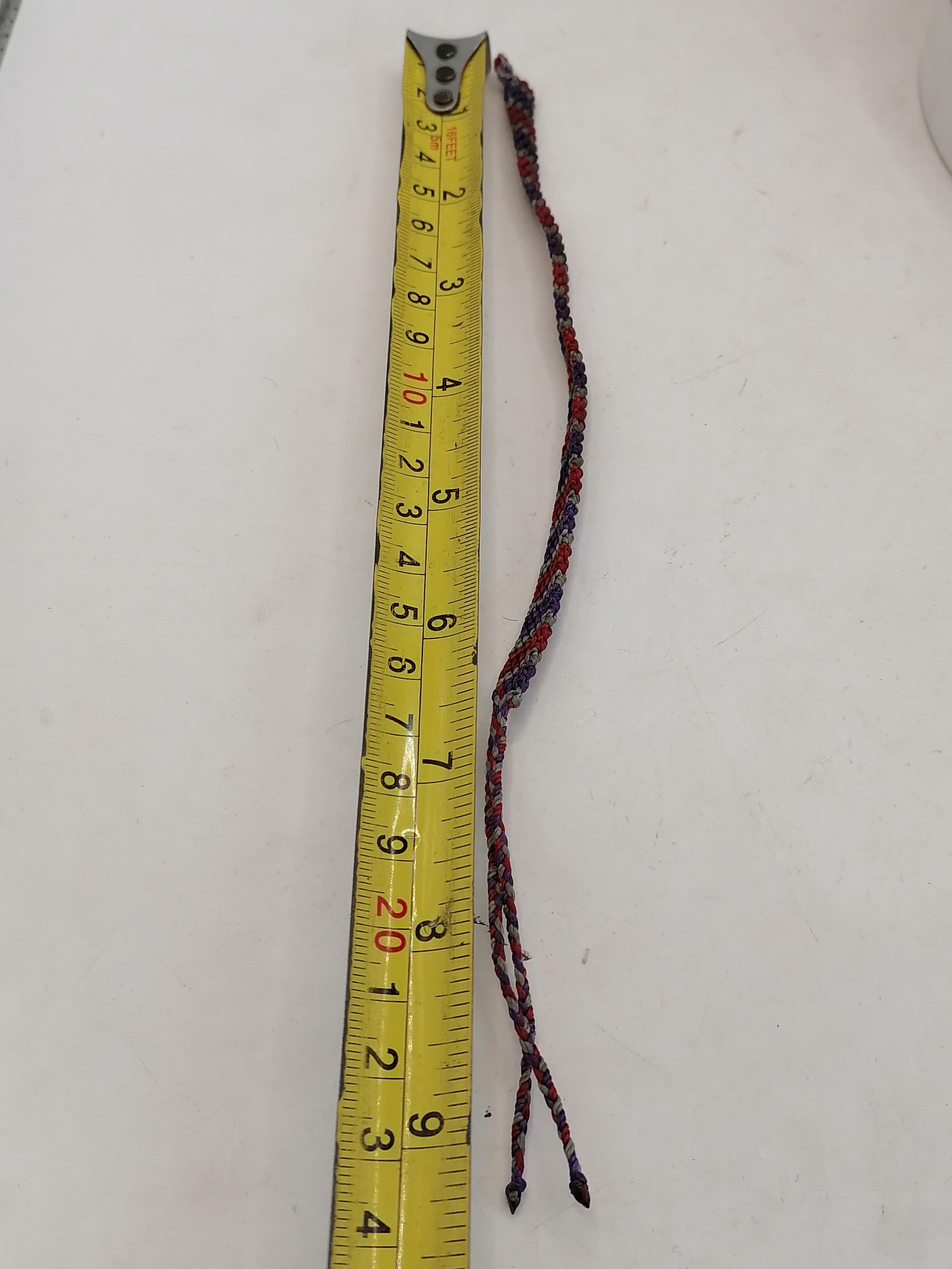 Unisex Bracelet Woven Macrame Thread Patterns