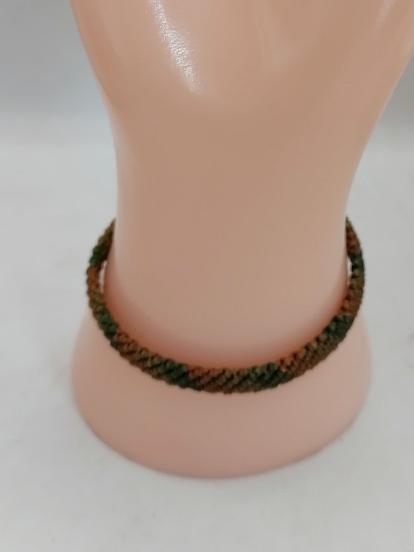 Unisex Bracelet Woven Macrame Thread Peruvian Handicraft Cusco