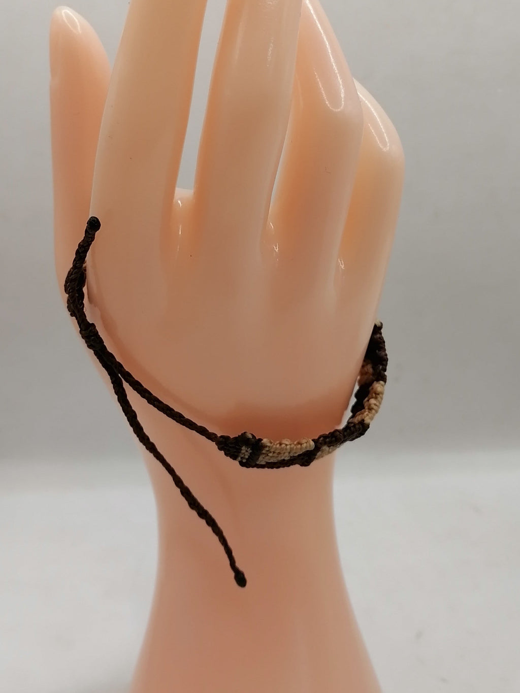 Unisex Bracelet Woven Macrame Thread Peruvian Handicraft Cusco