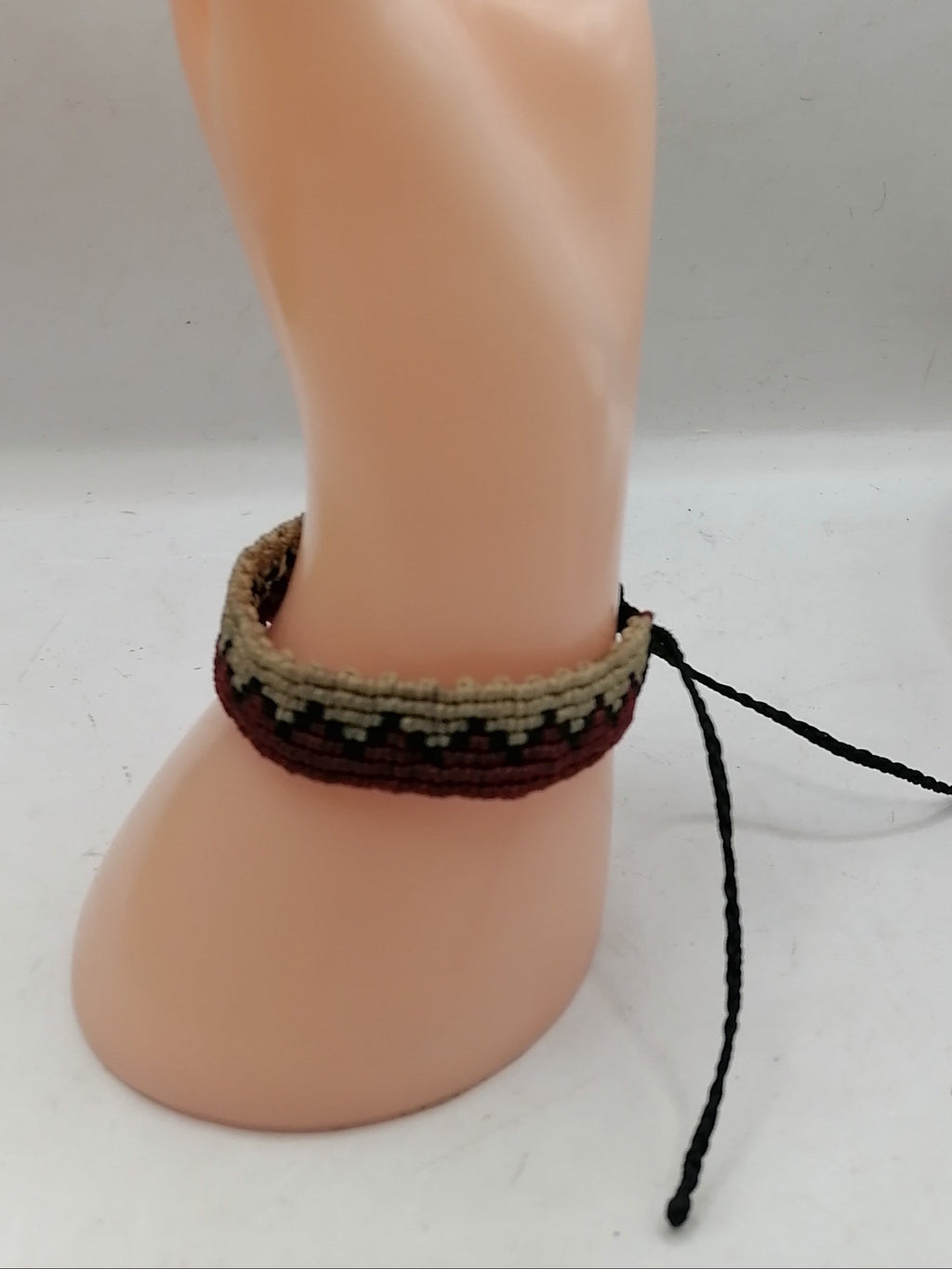Unisex Bracelet Woven Macrame Thread Peruvian Handicraft Cusco