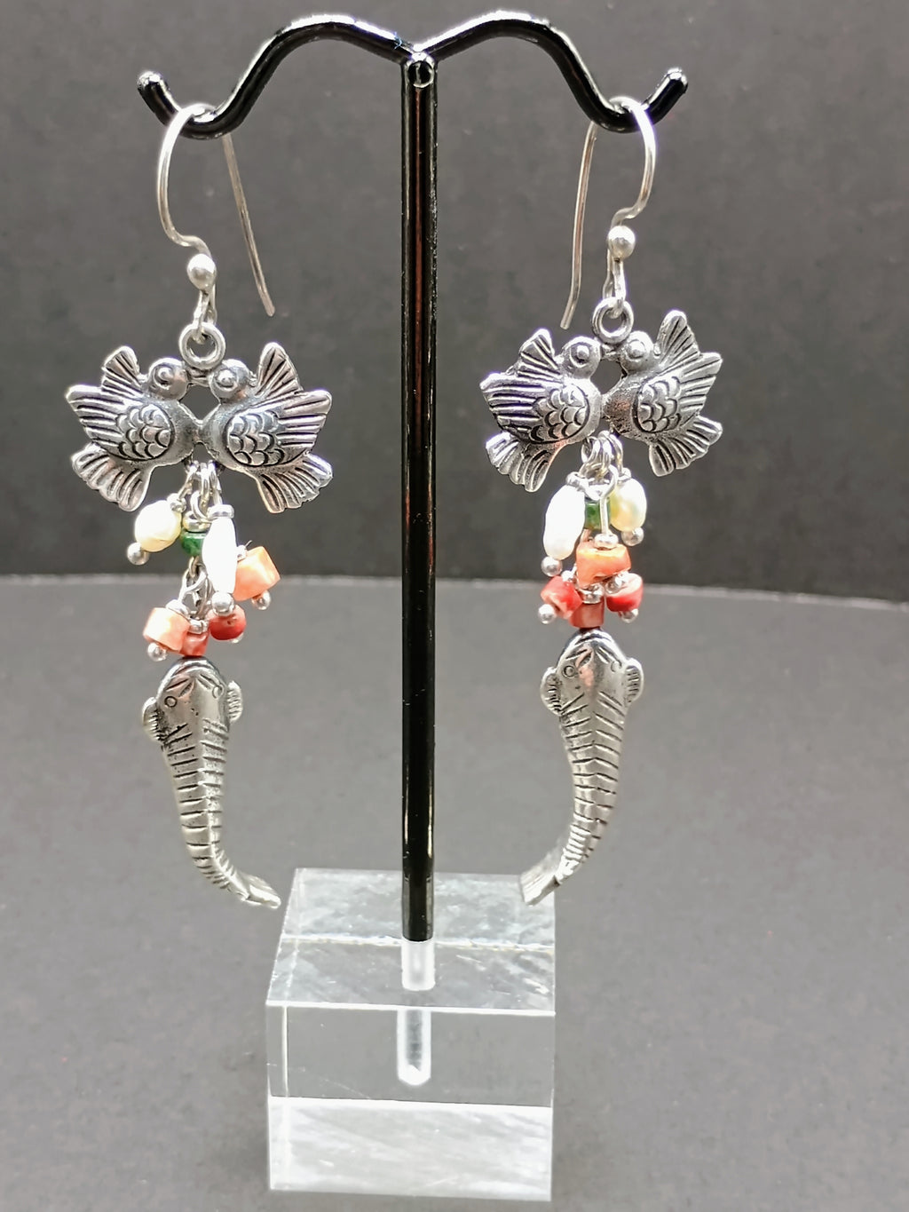 Handmade 950 Sterling Silver Earrings from Cusco for Women