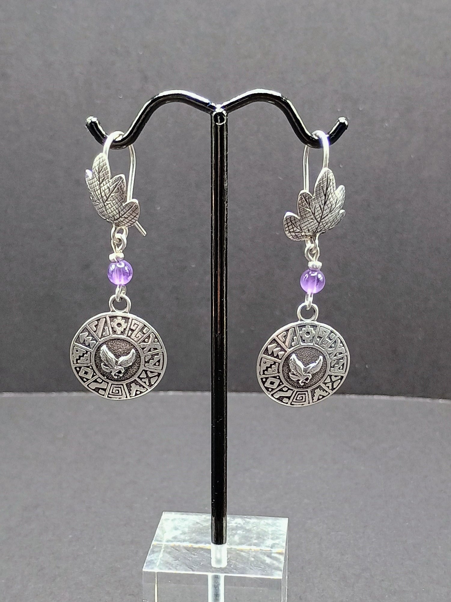 Handmade 950 Sterling Silver Earrings