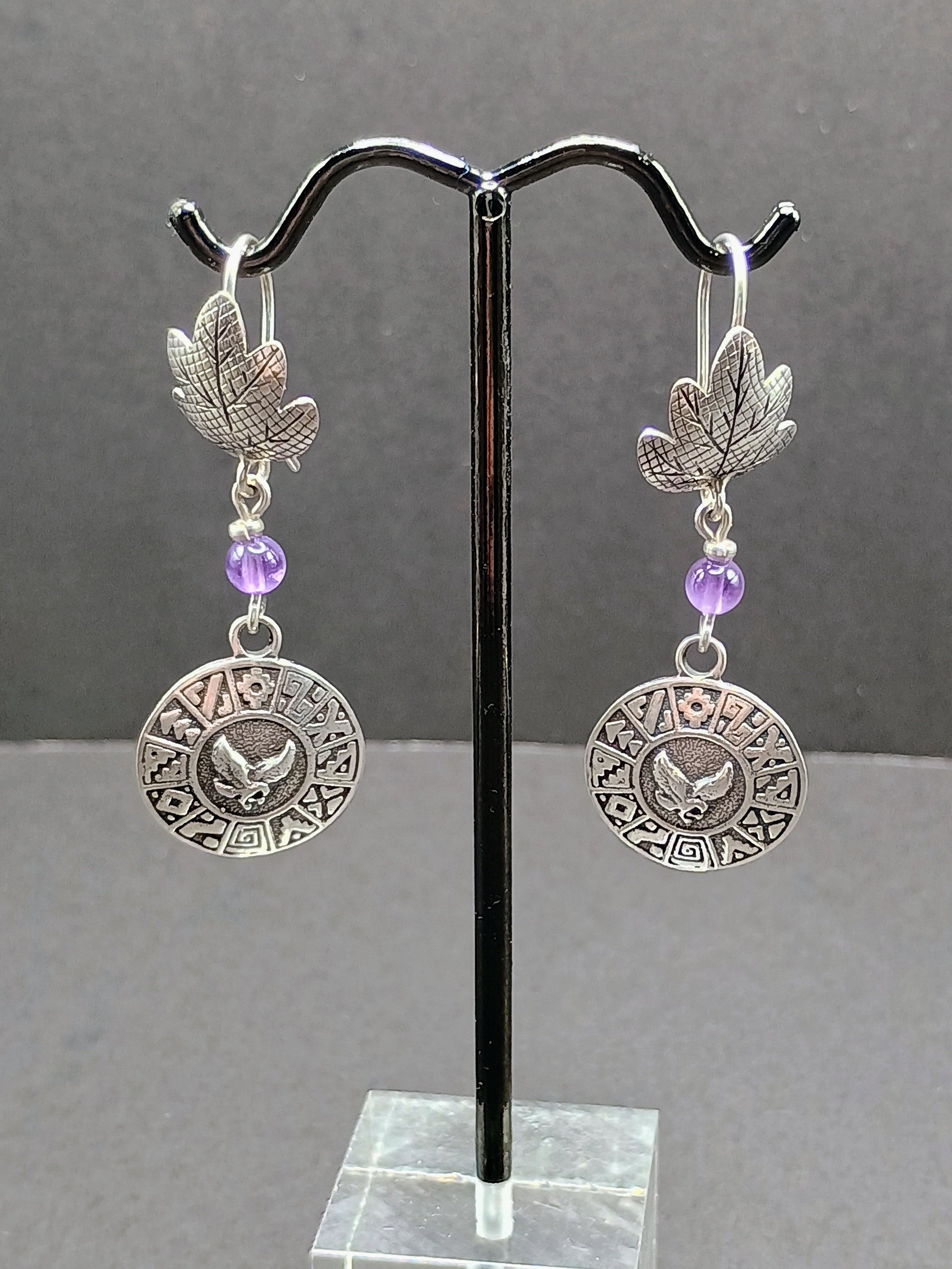 Handmade 950 Sterling Silver Earrings