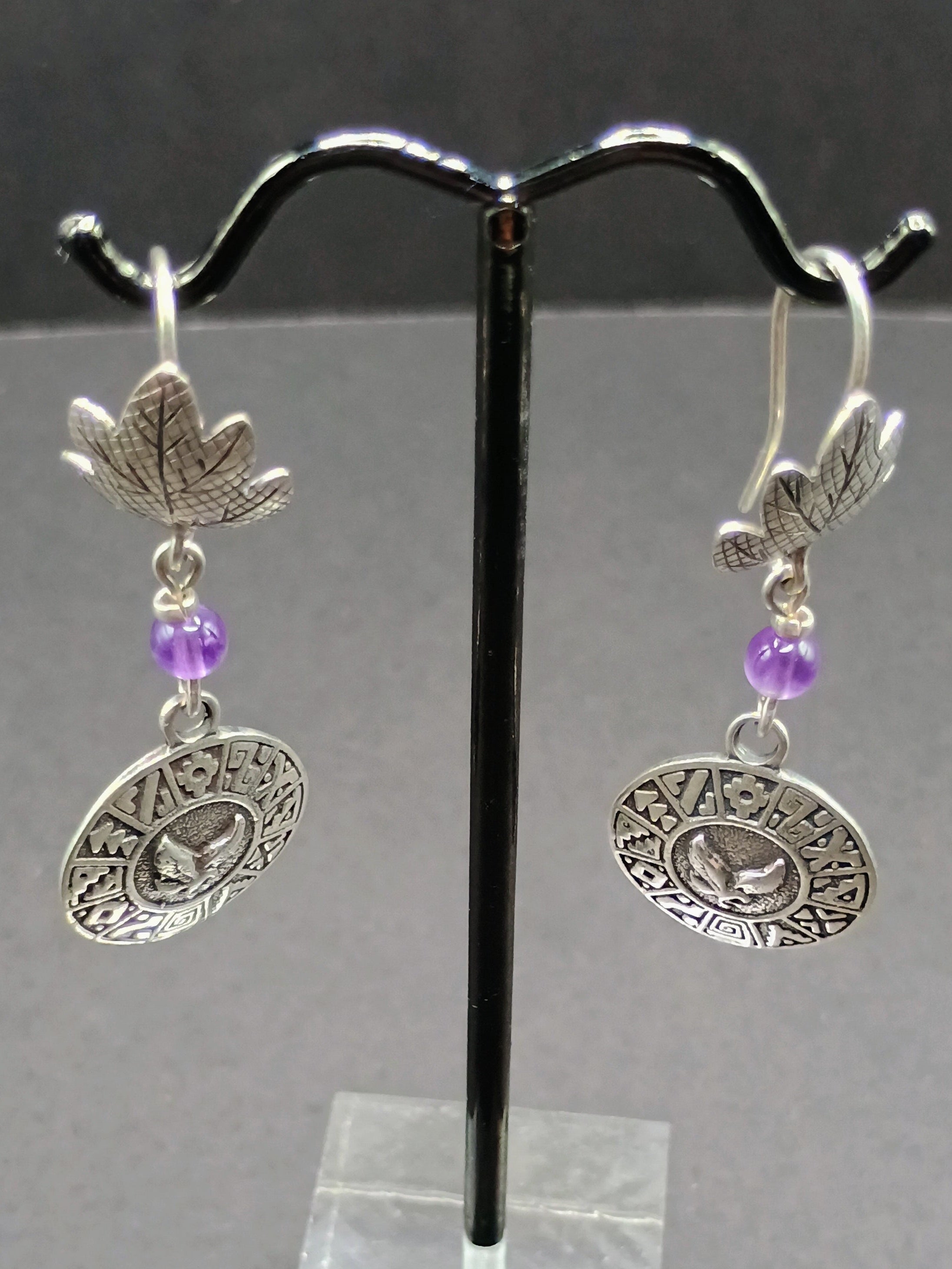 Handmade 950 Sterling Silver Earrings