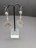 Handmade 950 Sterling Silver Earrings Andean Trilogy Chakana