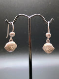 Women's Earrings, 950 Sterling Silver, Peruvian Craftsmanship