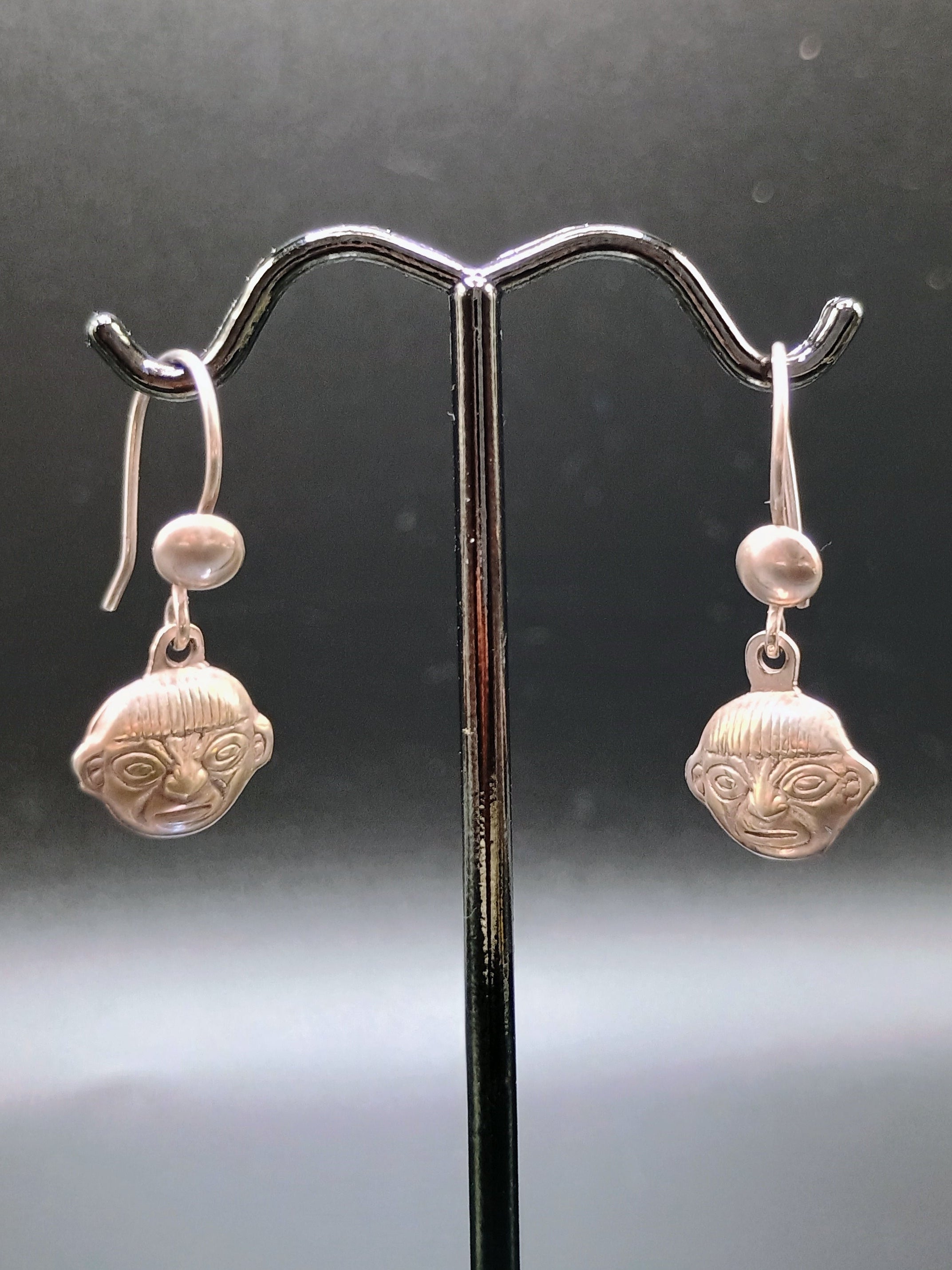 Women's Earrings, 950 Sterling Silver, Peruvian Craftsmanship