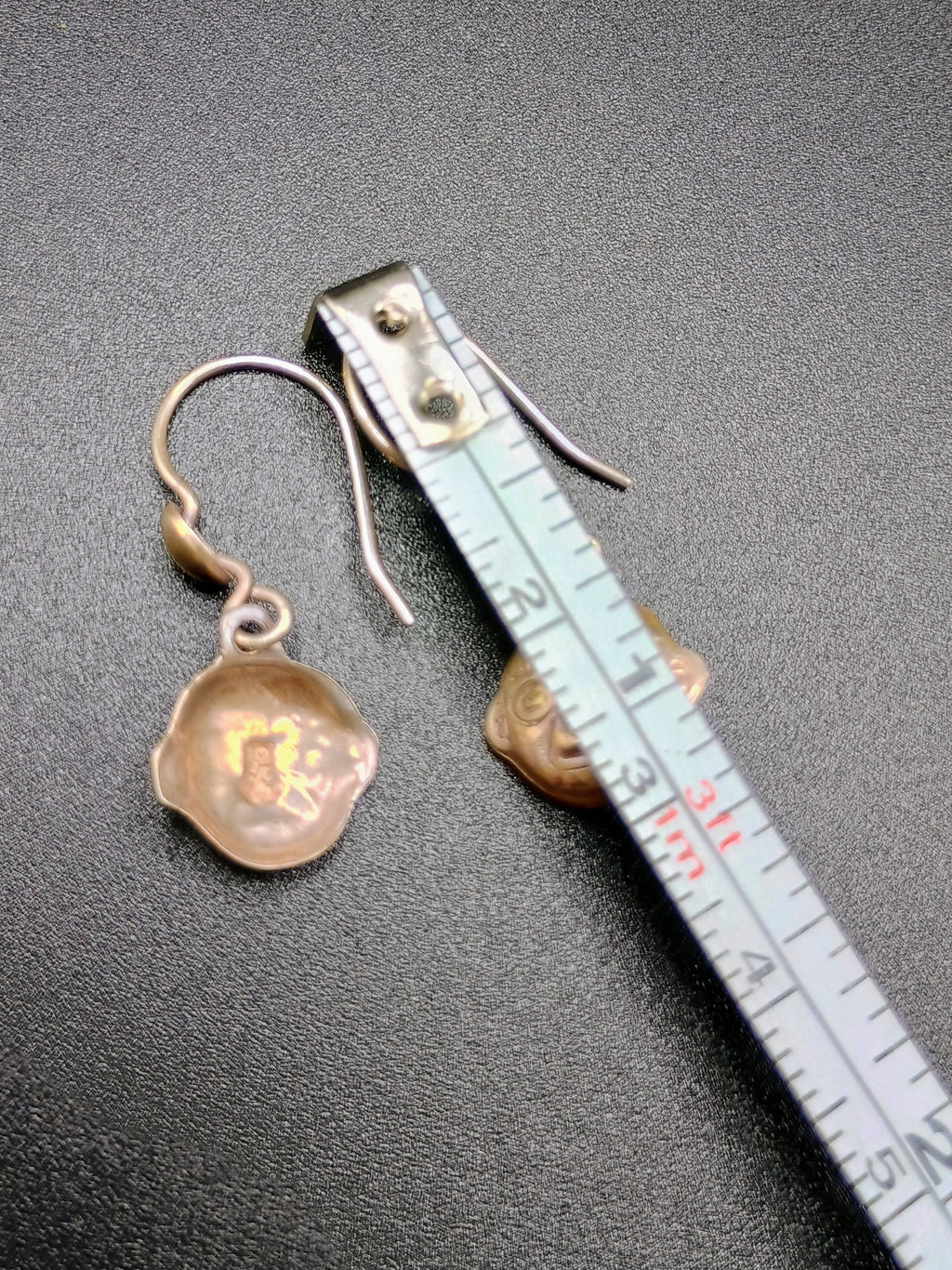 Women's Earrings, 950 Sterling Silver, Peruvian Craftsmanship
