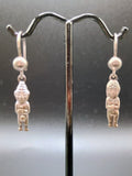 950 Sterling Silver Earrings Pachamama Pachapapa Idol