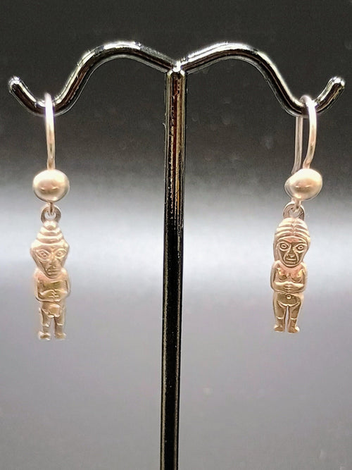 950 Sterling Silver Earrings Pachamama Pachapapa Idol