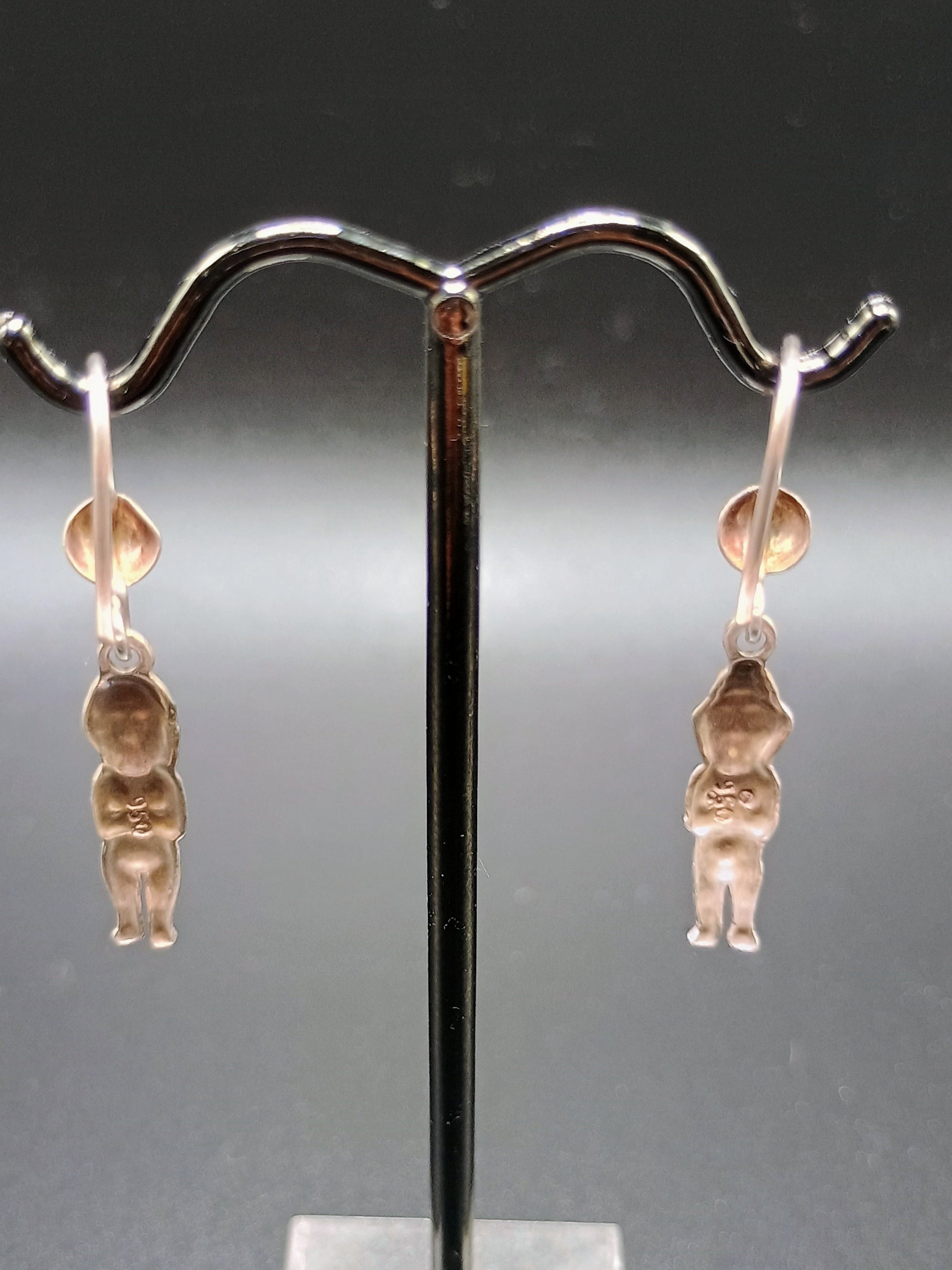 950 Sterling Silver Earrings Pachamama Pachapapa Idol