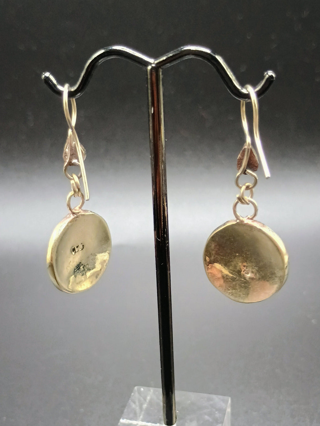 Women's Earrings in 950 Sterling Silver, Machu Picchu Design