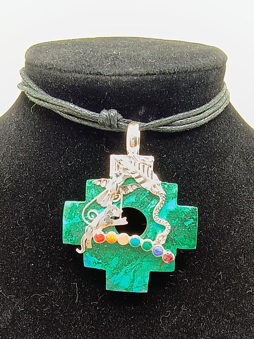 Adjustable Handmade Necklace NaturaChakana Inca Stone