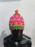 Unisex Knitted Wool Chullo for Warm Winter in Cusco
