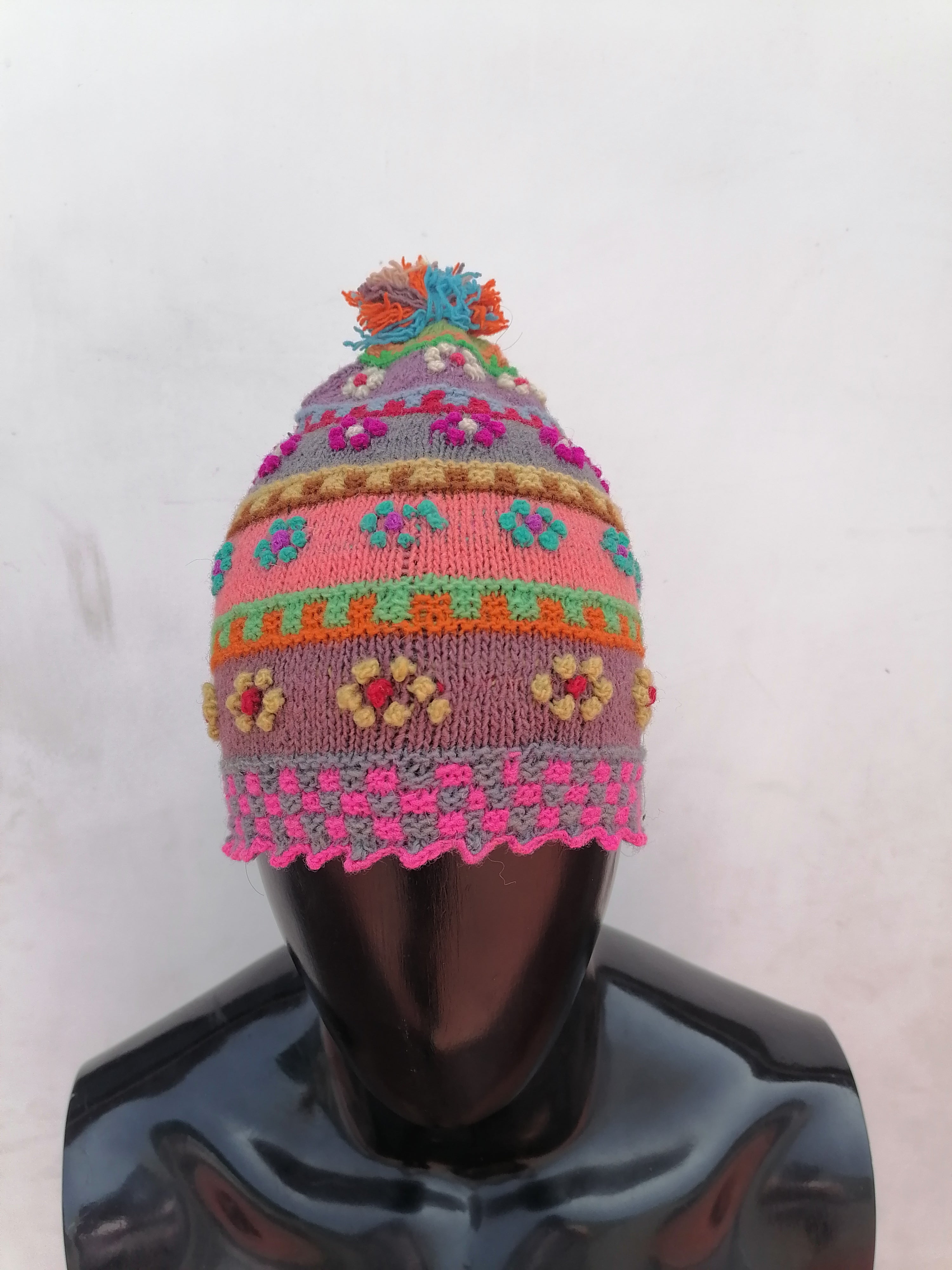 Peruvian Chullo Handmade Warm Winter Peruvian Handicraft