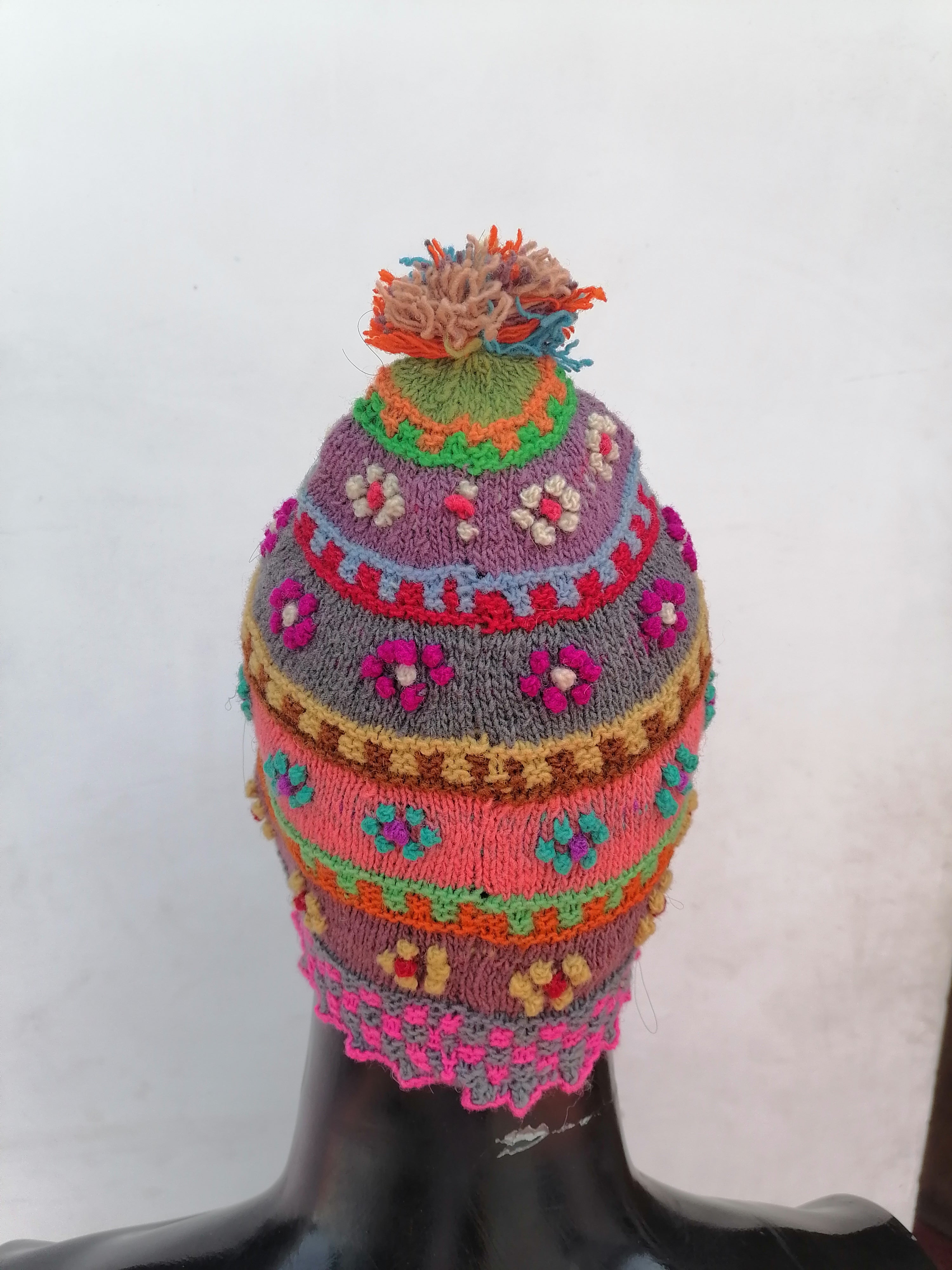 Peruvian Chullo Handmade Warm Winter Peruvian Handicraft