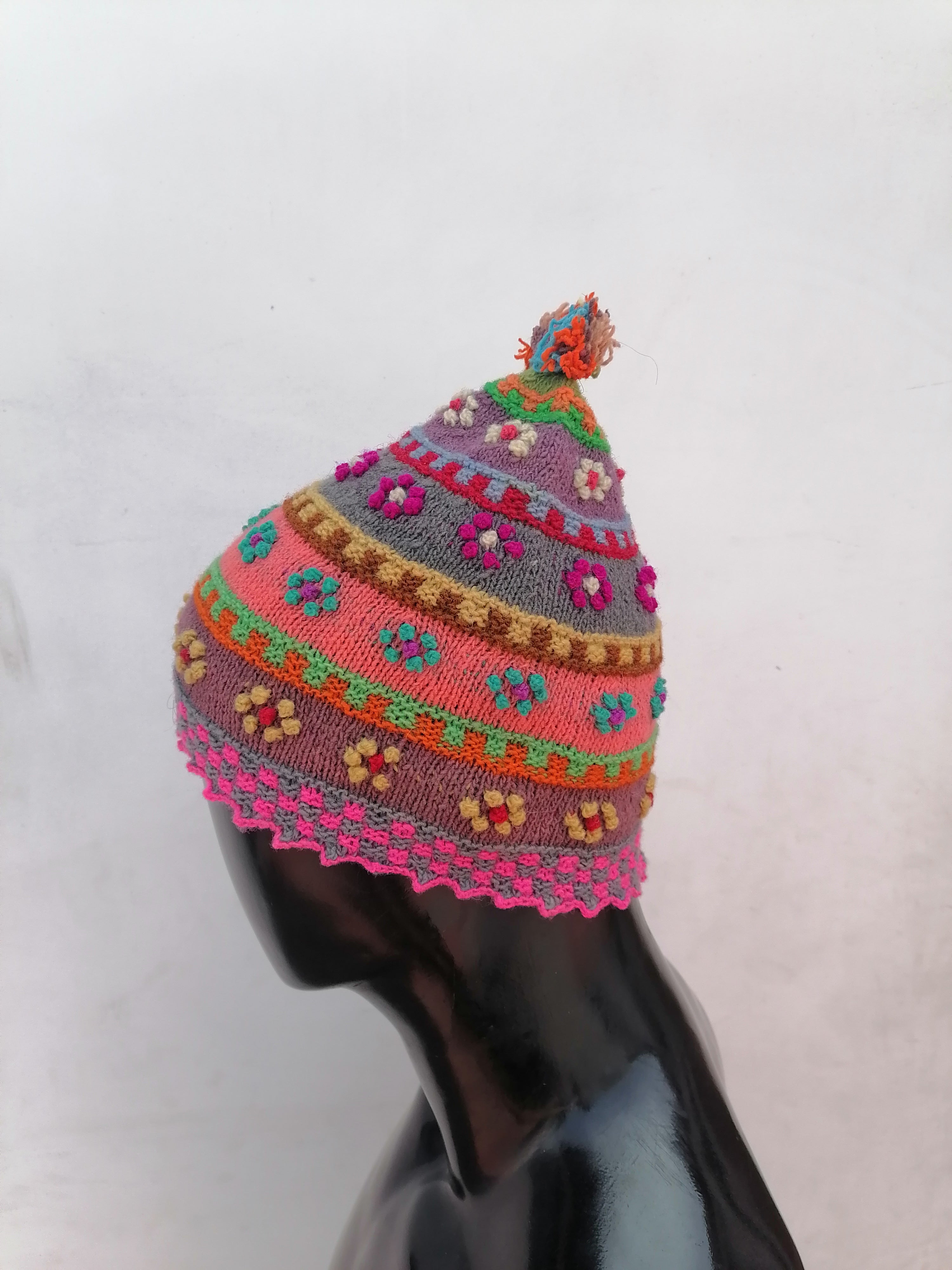 Peruvian Chullo Handmade Warm Winter Peruvian Handicraft