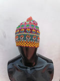 Unisex Knitted Sheep Wool Chullo for Winter Warm Cusco