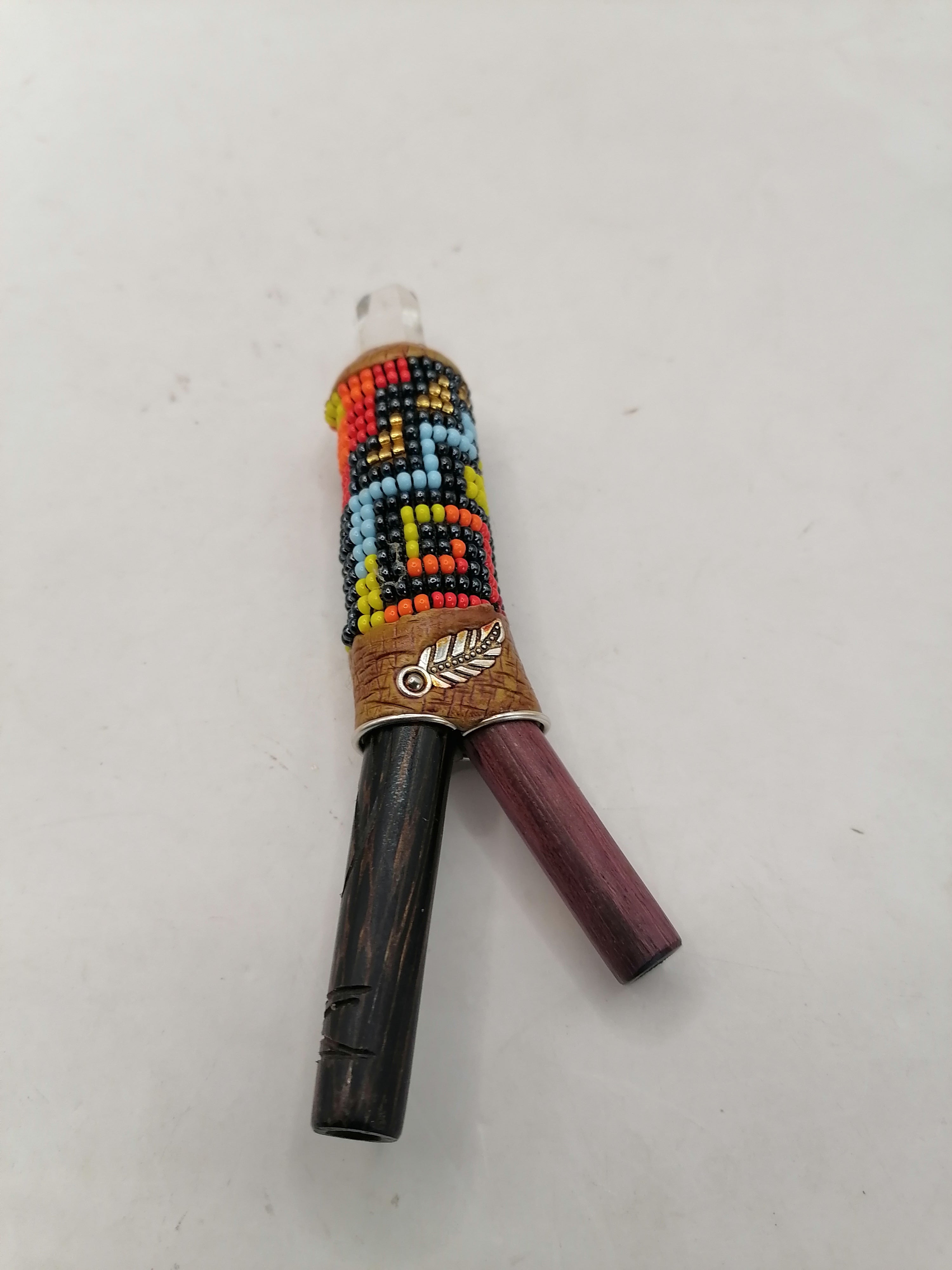 Kuripe Unisex Shaman Chonta Stick Multicolored Beads