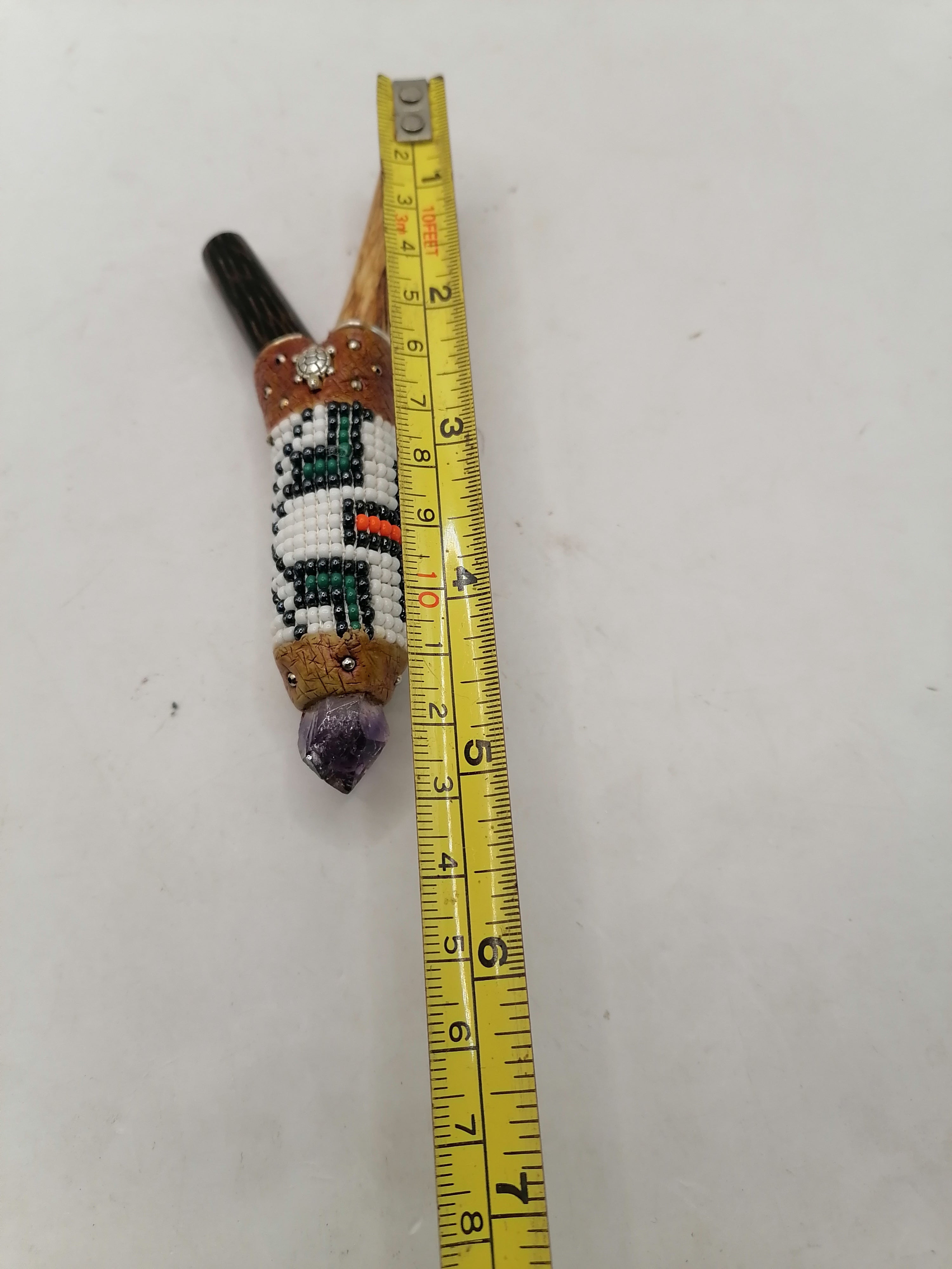 Peruvian Kuripe Unisex Handmade Chonta Wood