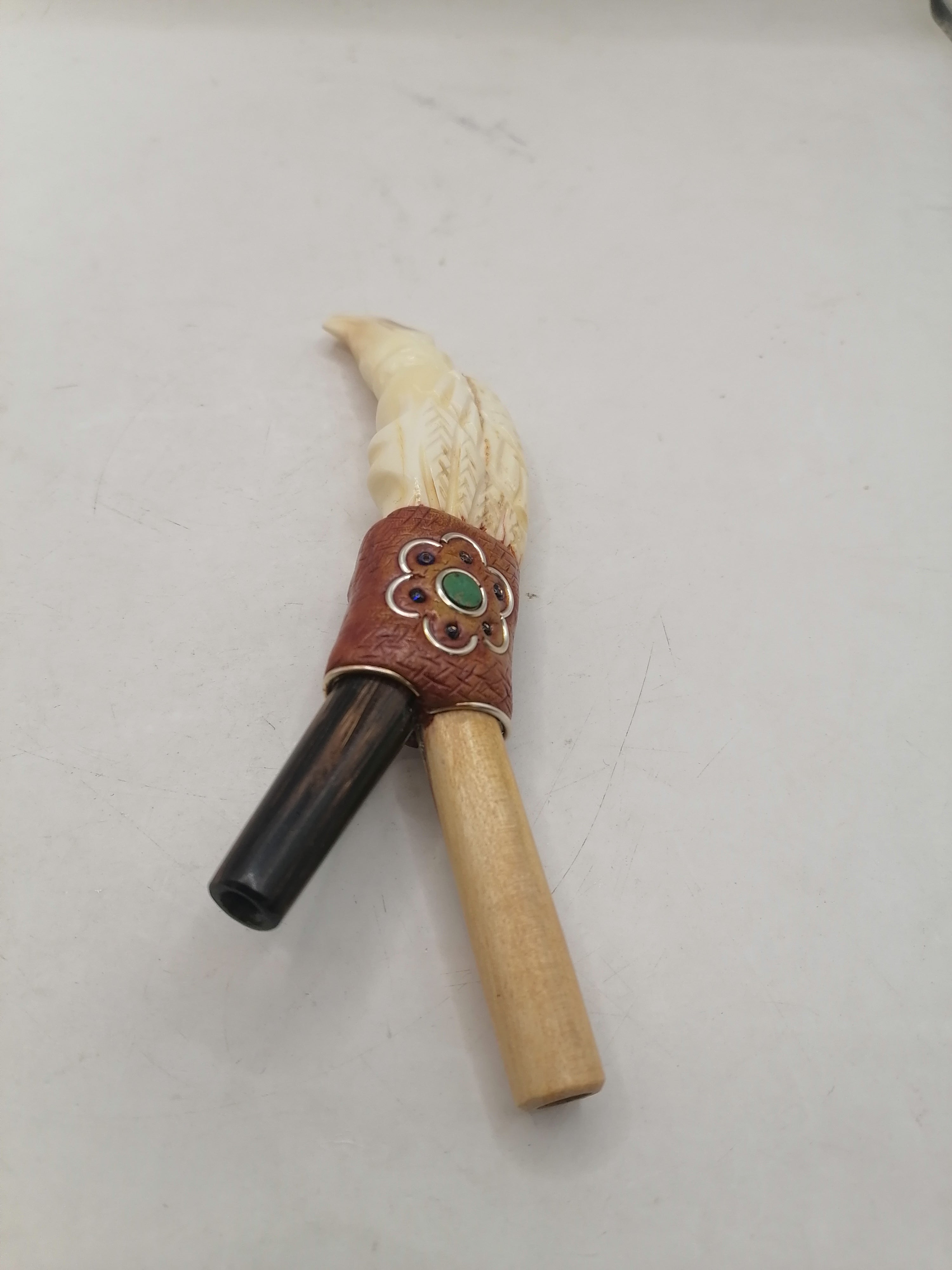 Kuripe Shaman Unisex Chonta WoodDiseno Puma