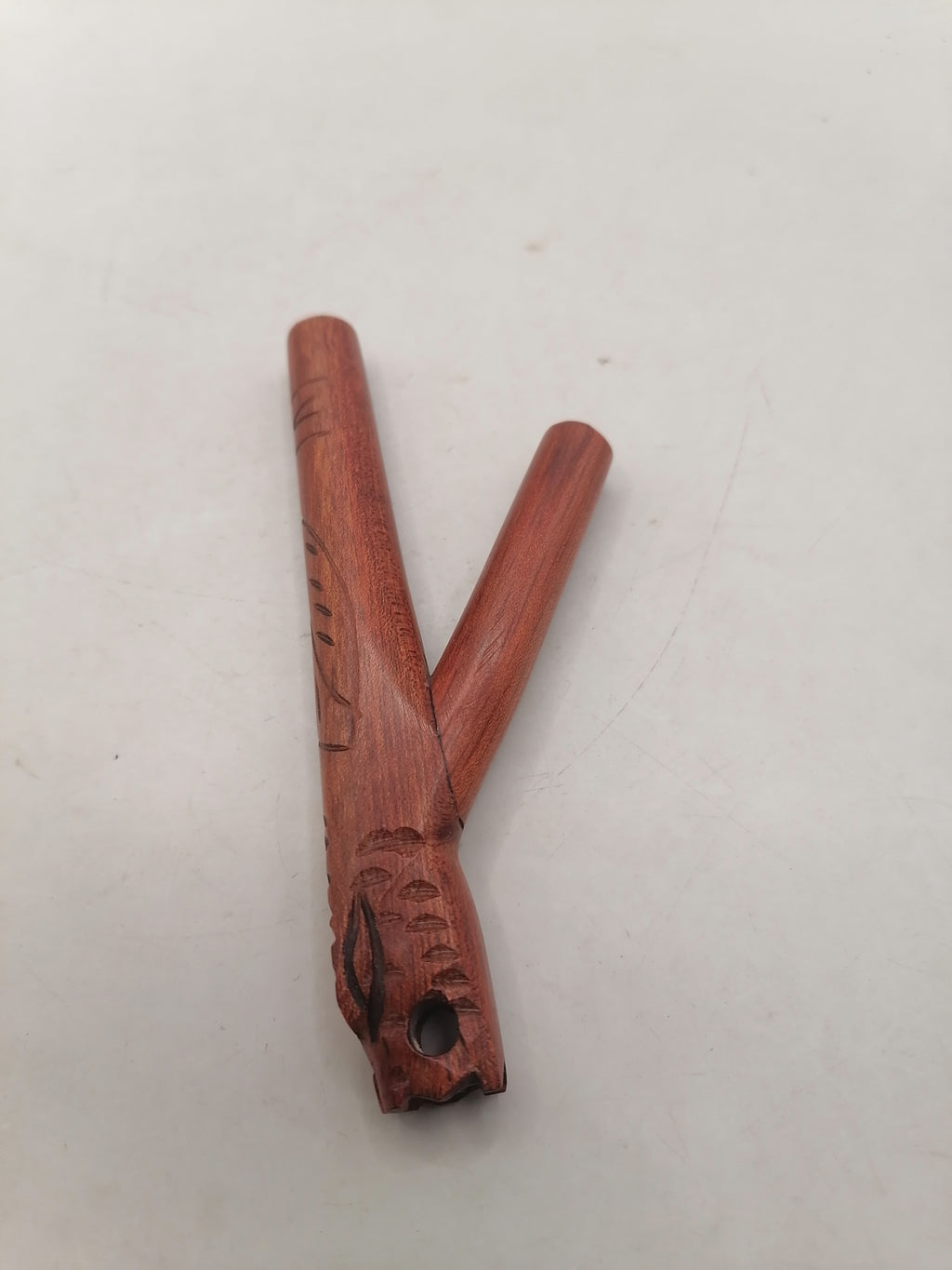 Kuripe Unisex Shaman Handmade Chonta Wood Peruvian Craft Cusco