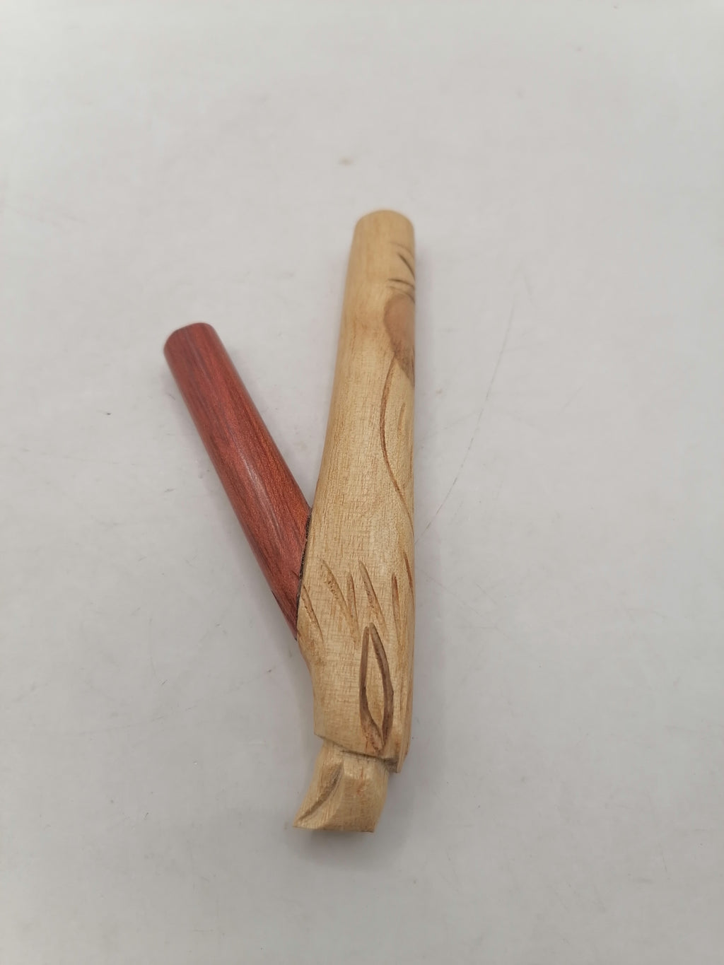 Kuripe Unisex Handmade Chonta Wood Condor Design