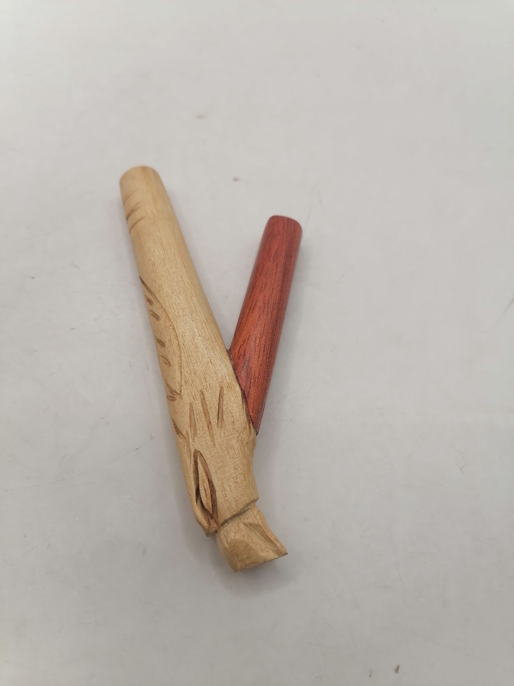 Kuripe Unisex Handmade Chonta Wood Condor Design