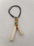 Peruvian Kuripe Handmade Carved Bone Ayahuasca Flower