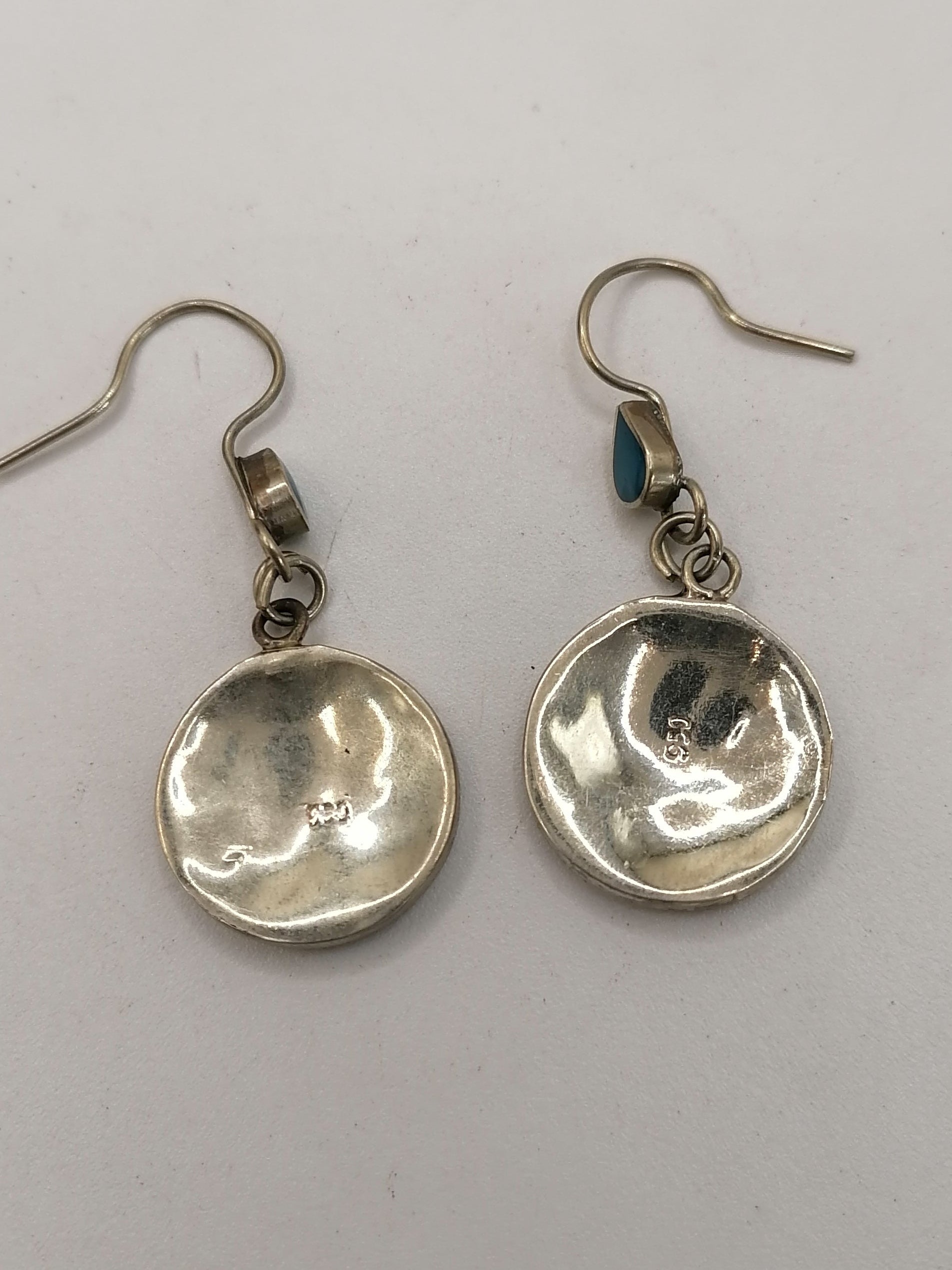 Alpaca Spondylus Natural Stone Earrings for Women