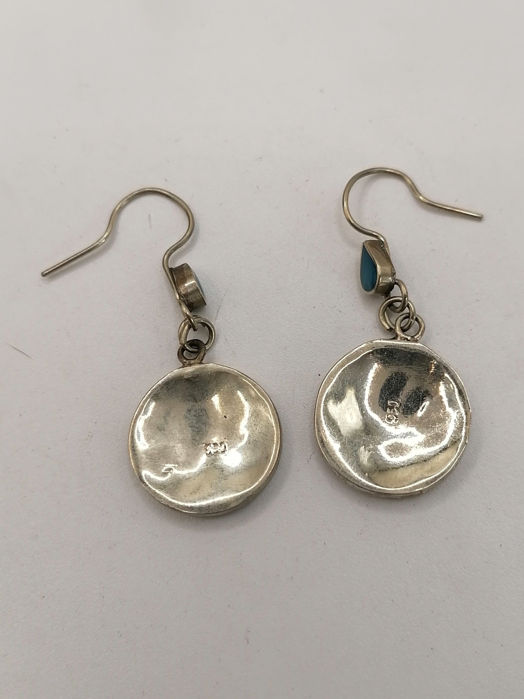 Alpaca Spondylus Natural Stone Earrings for Women