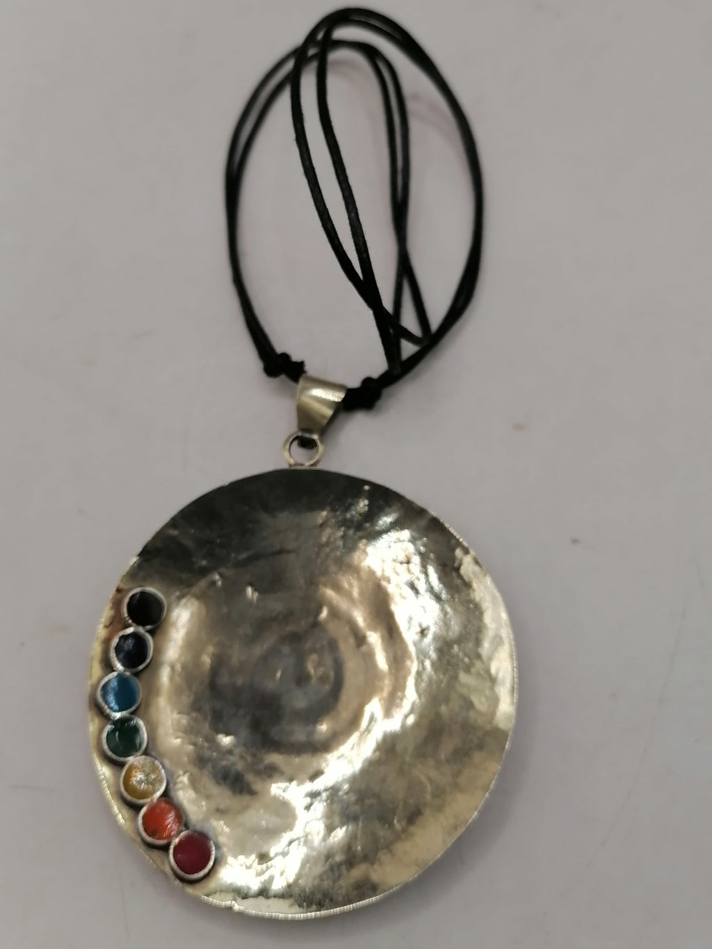 Unisex Adjustable Necklace Alpaca Natural Stone Pachamama Flower Inca